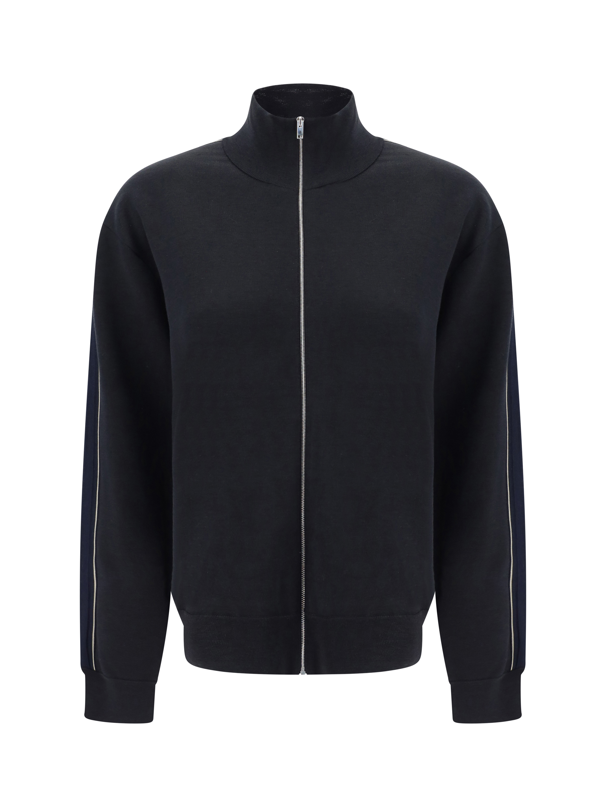 Shop The Row Hinese Sweatshirt In Black / Navy / Beige