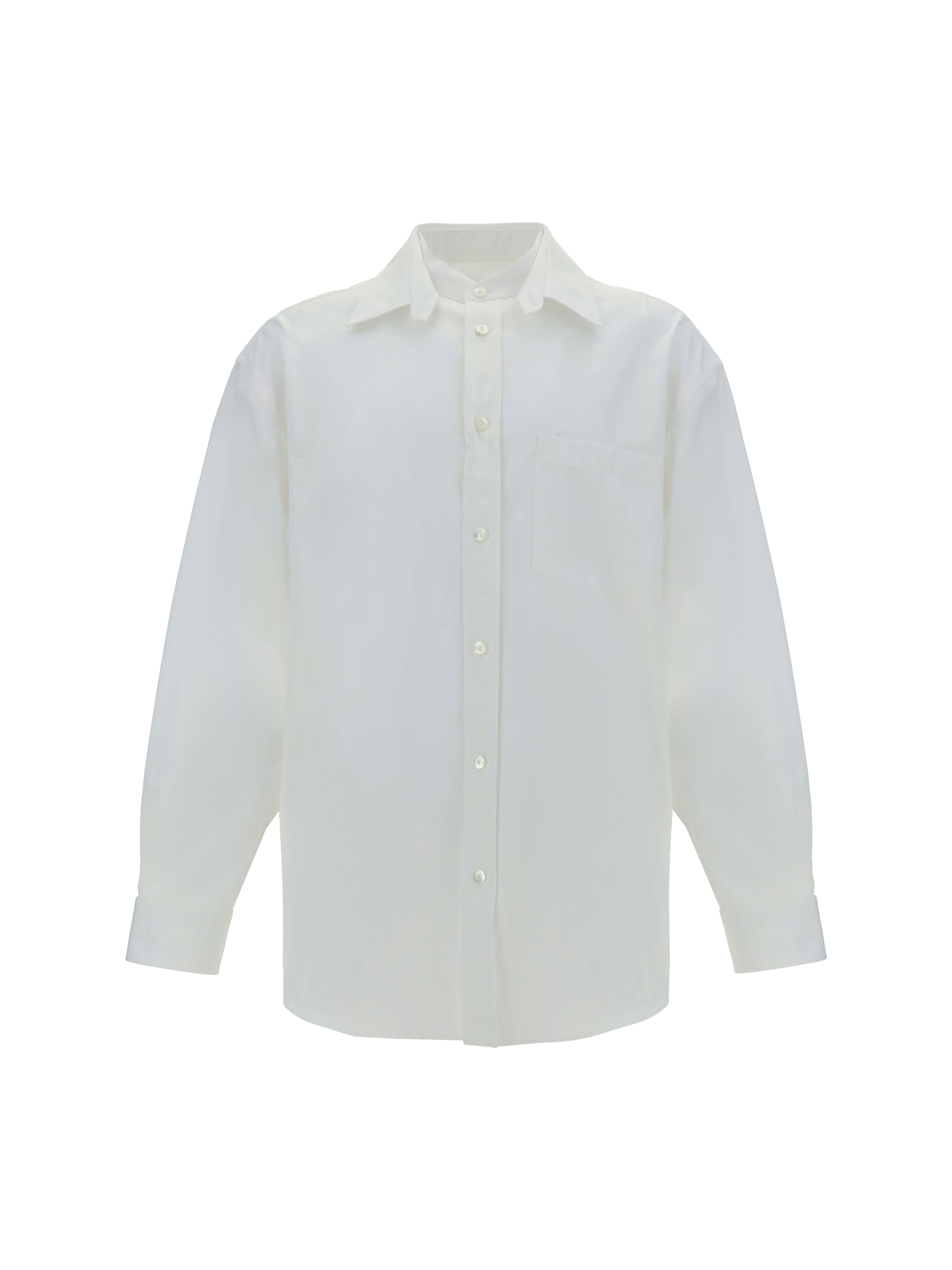 Shop Gucci Shirt In Whisper White