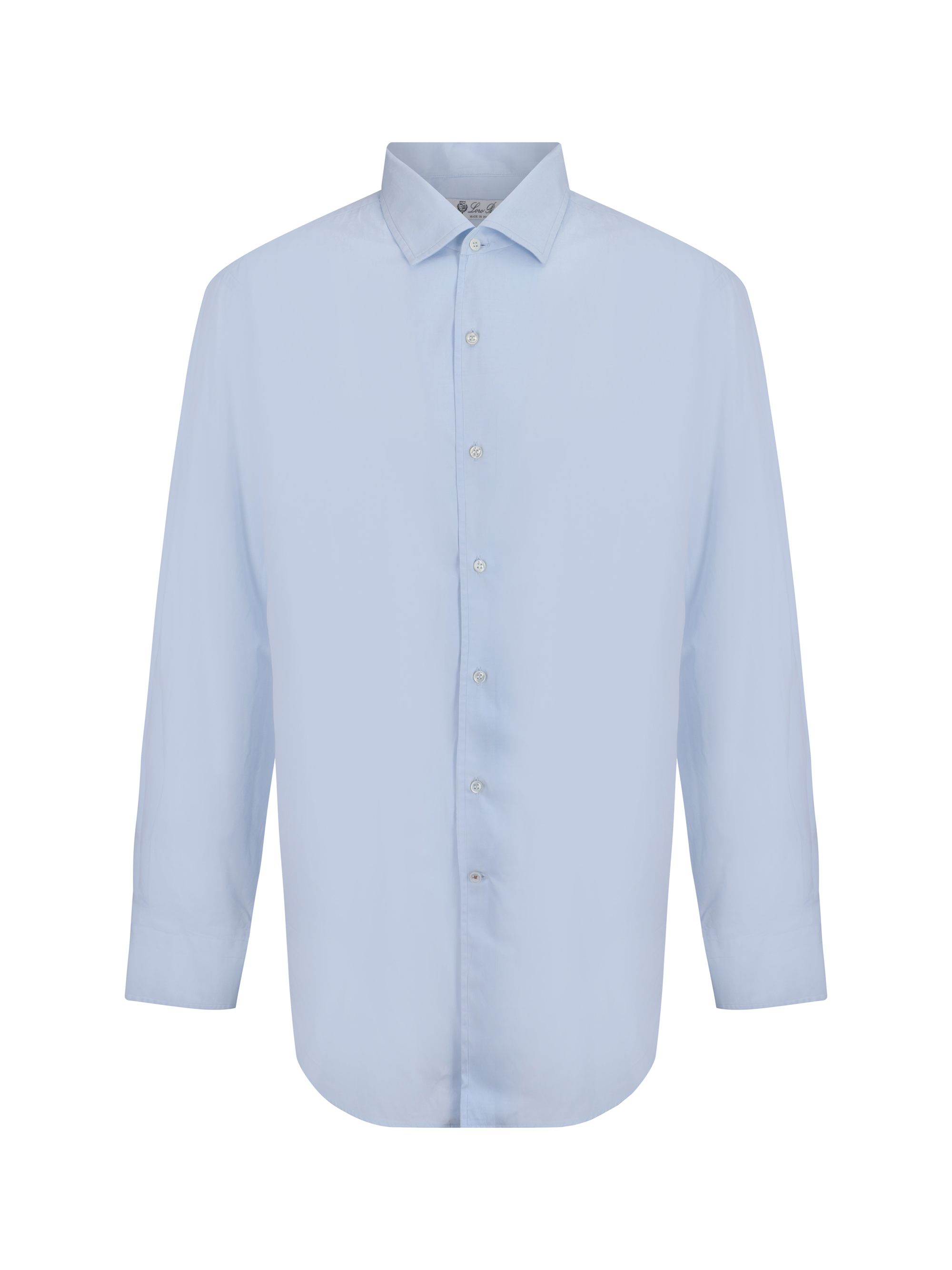 Shop Loro Piana Shirts In Azure