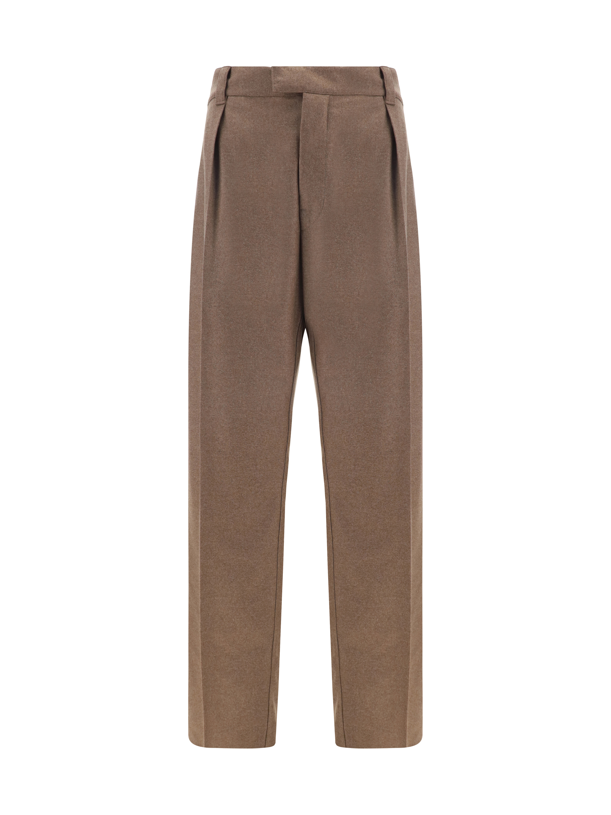 Shop Loro Piana Pants In Rustic Amber