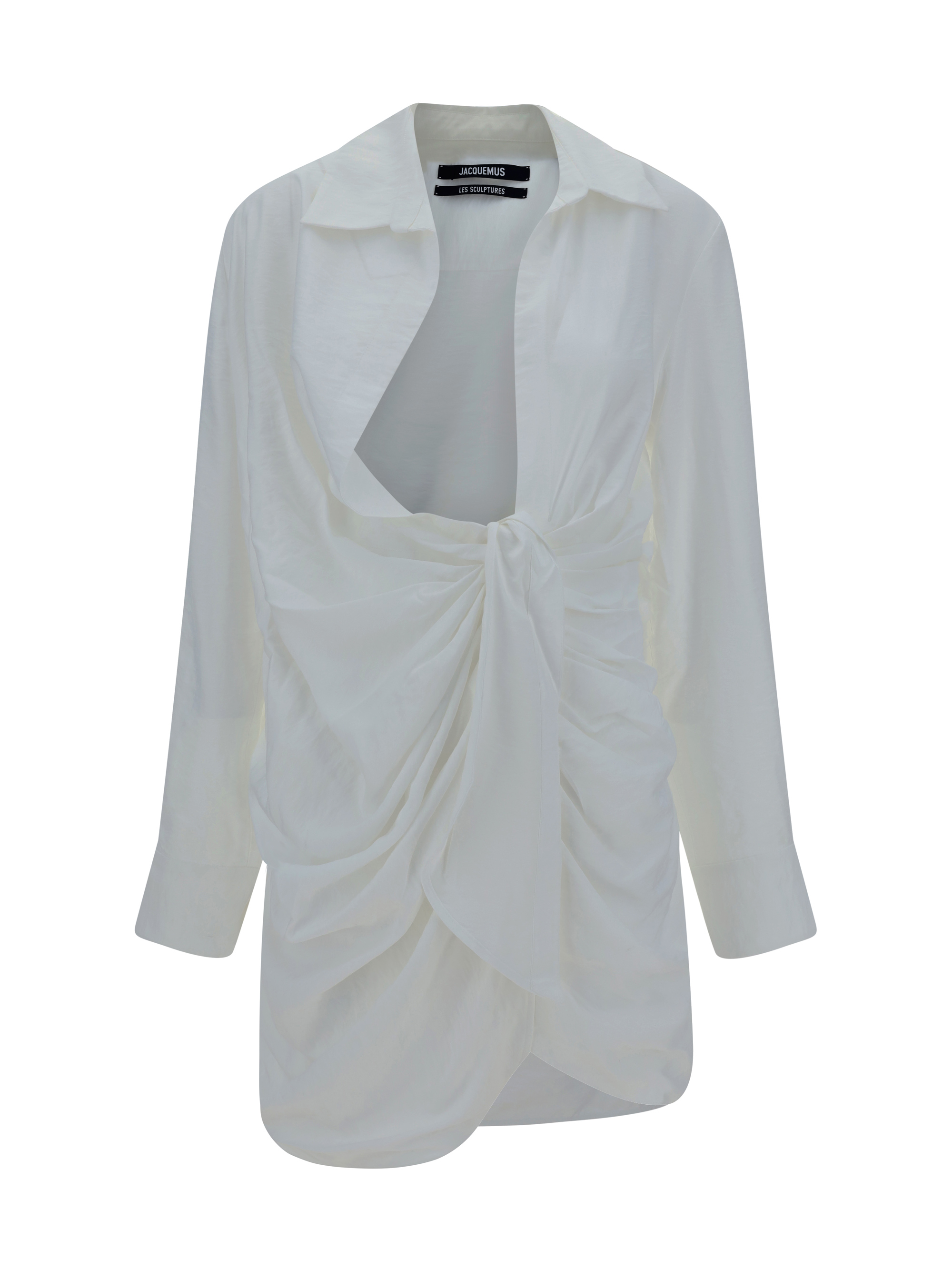 Shop Jacquemus La Robe Bahia Dress In White