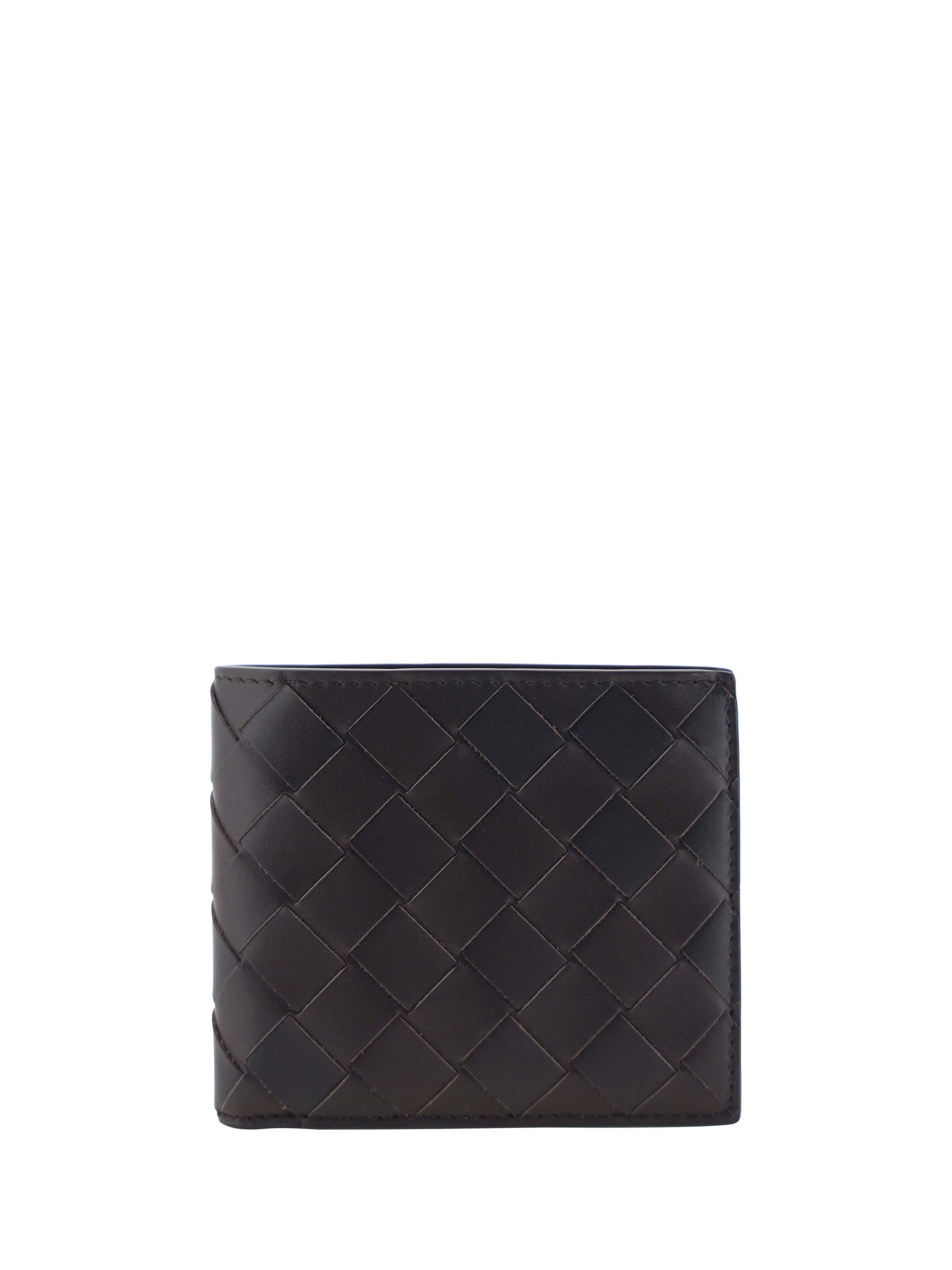 Shop Bottega Veneta Wallet In Fondant-silver