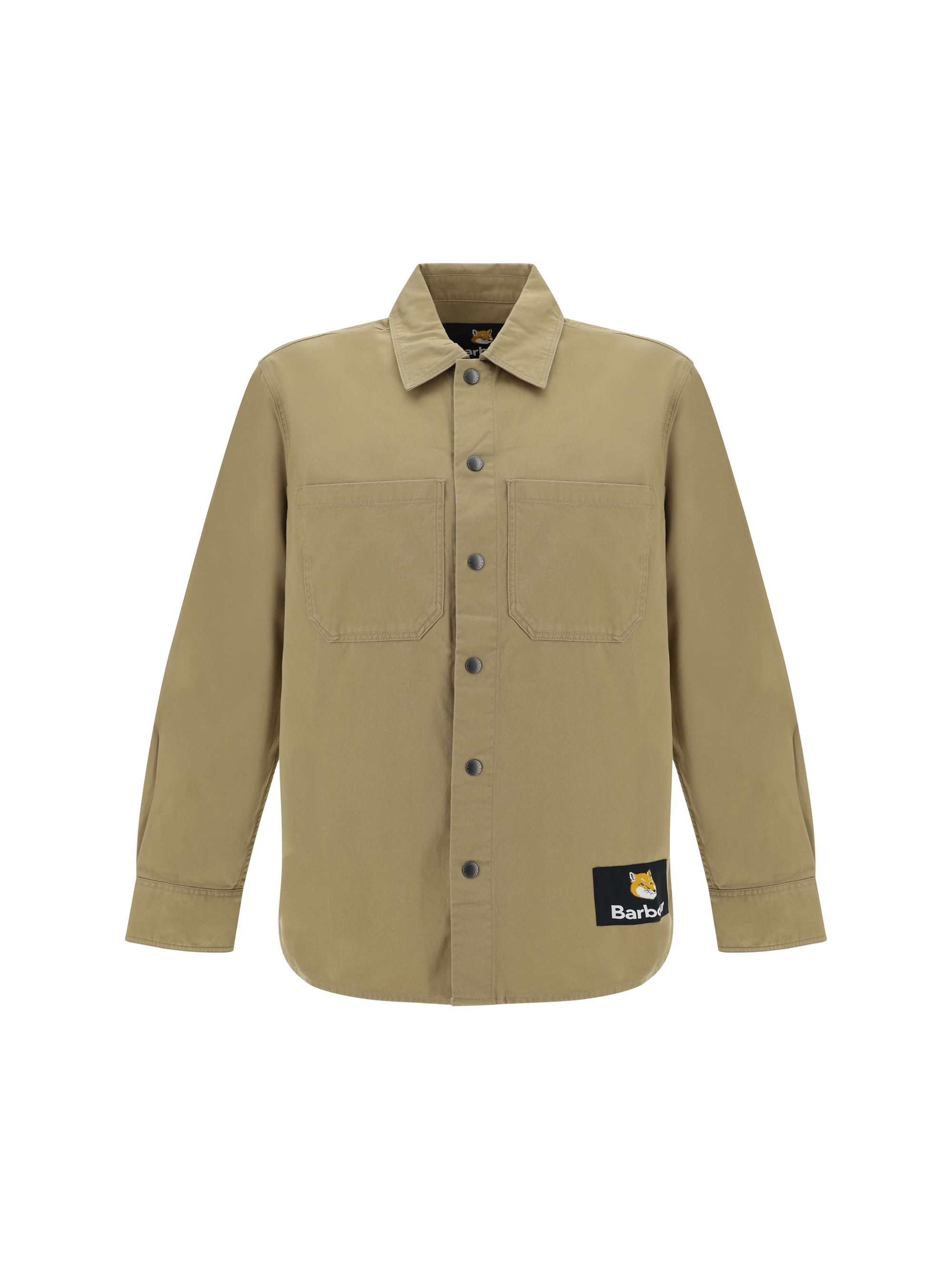 Barbour x Maison Kitsuné Shirt BASE BLU