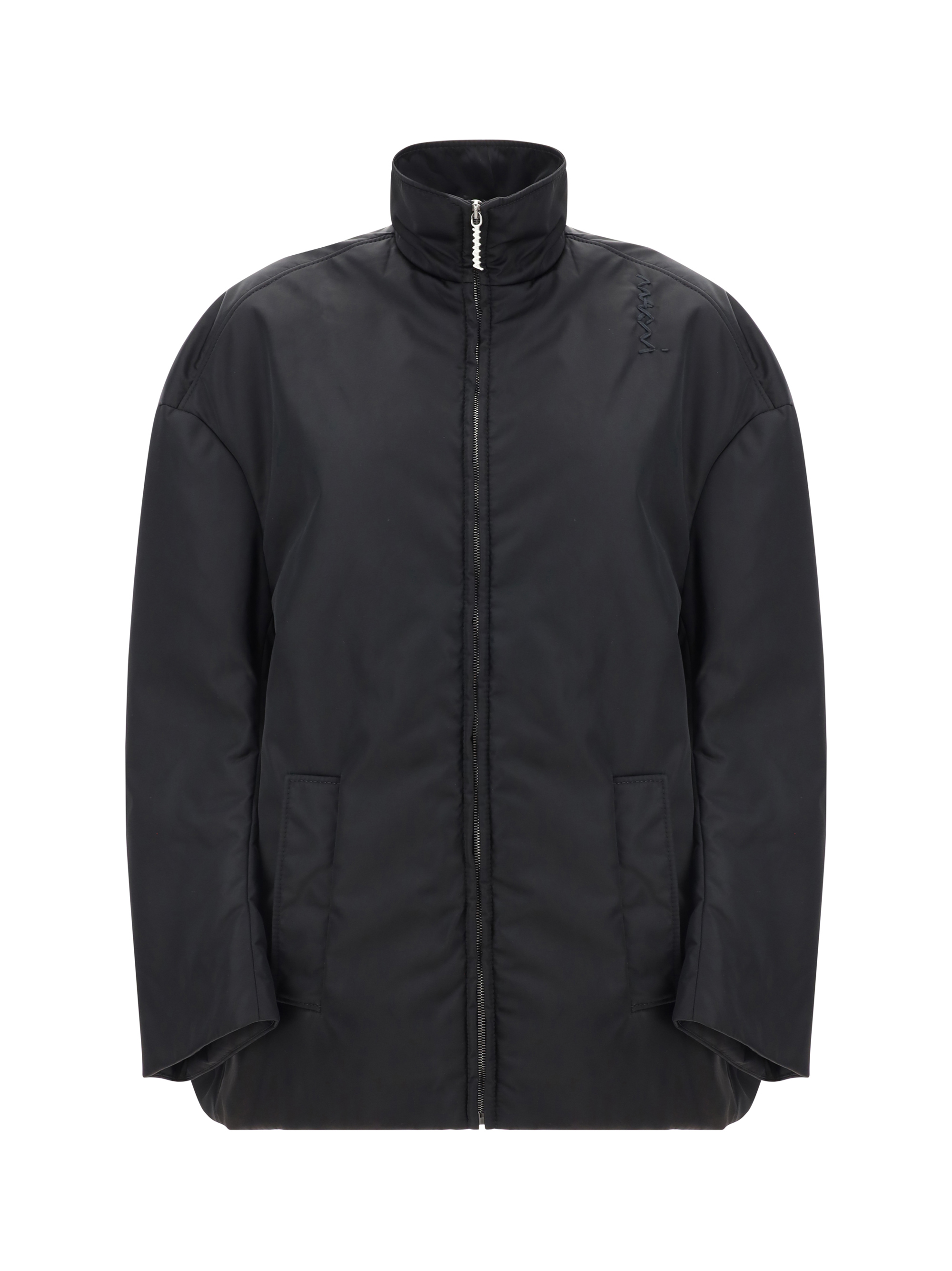 Shop Marni Down Jacket In Black