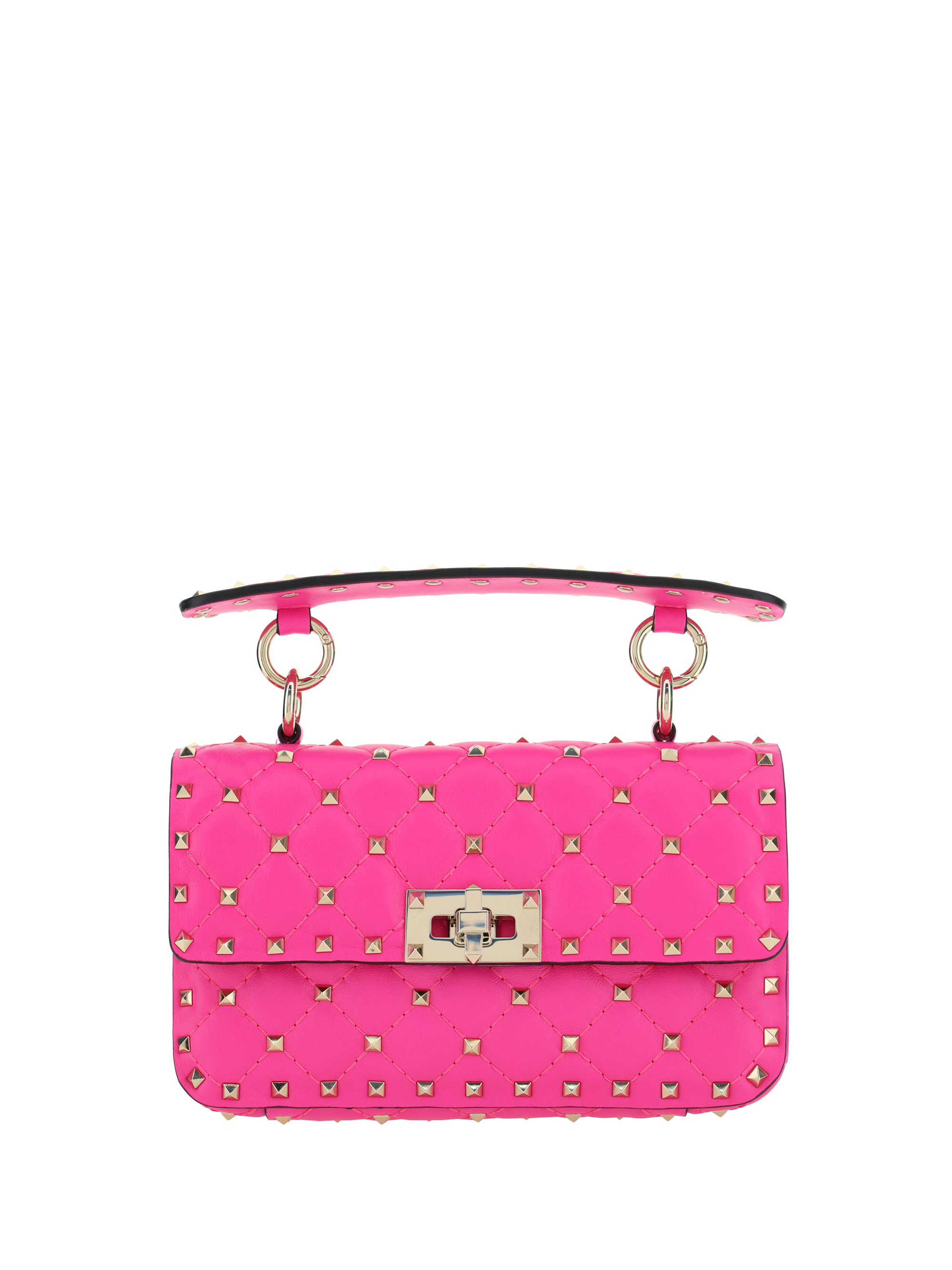 Valentino Garavani Rockstud Spike Handbag In Pink Pp