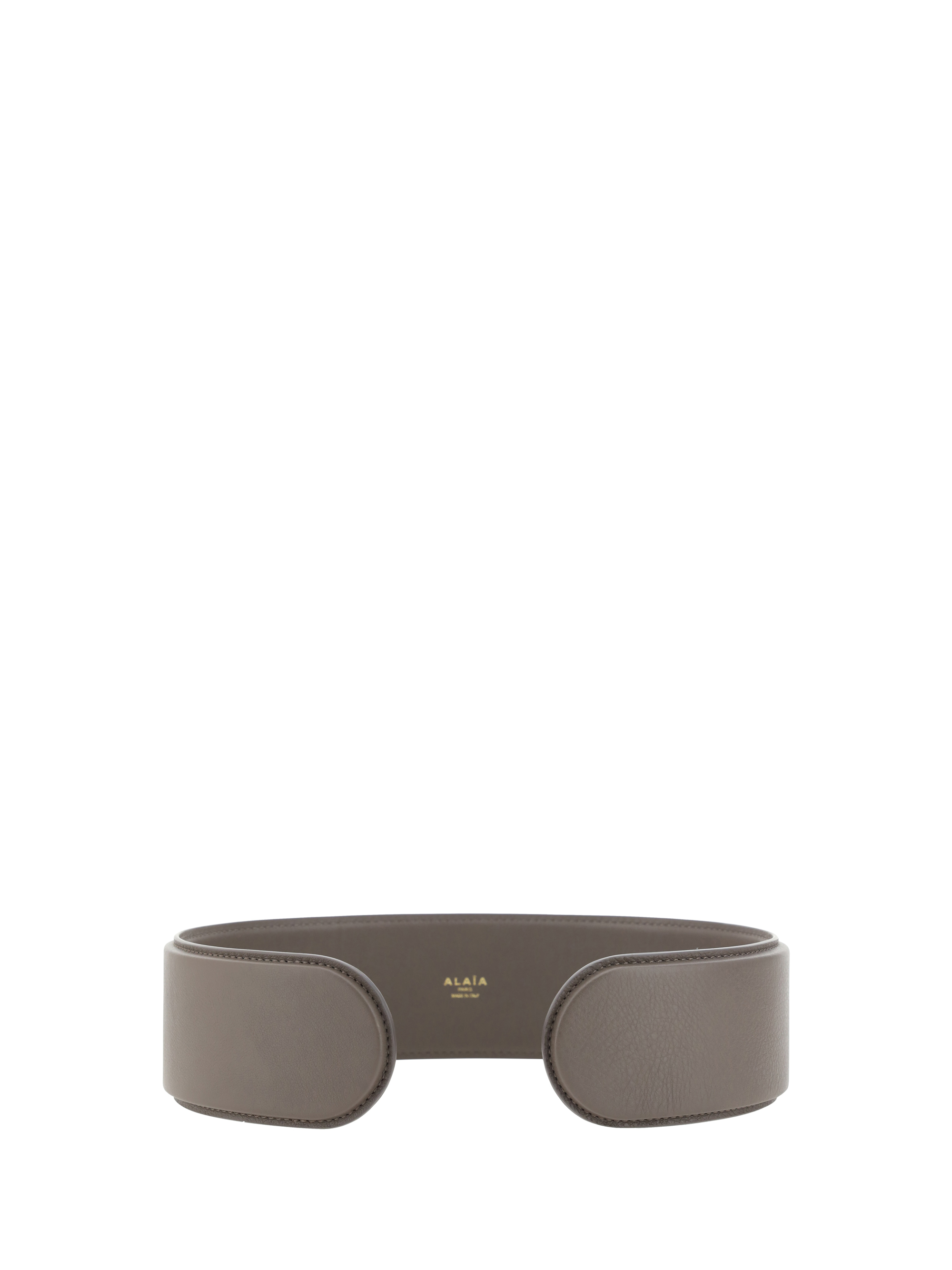 Shop Alaïa Flex Belt In Taupe