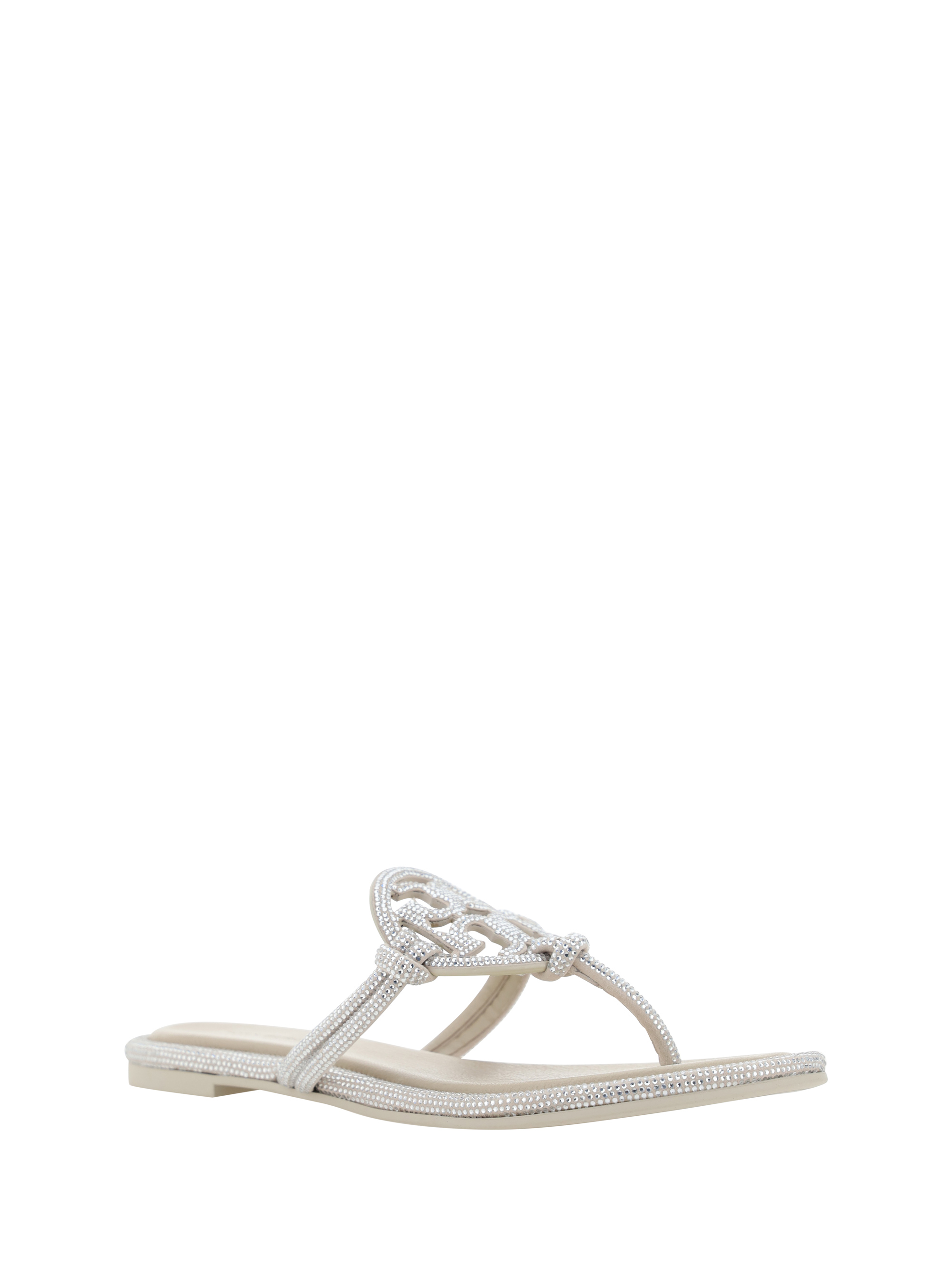 Buy White Flat Sandals for Women by Tory Burch Online | Ajio.com