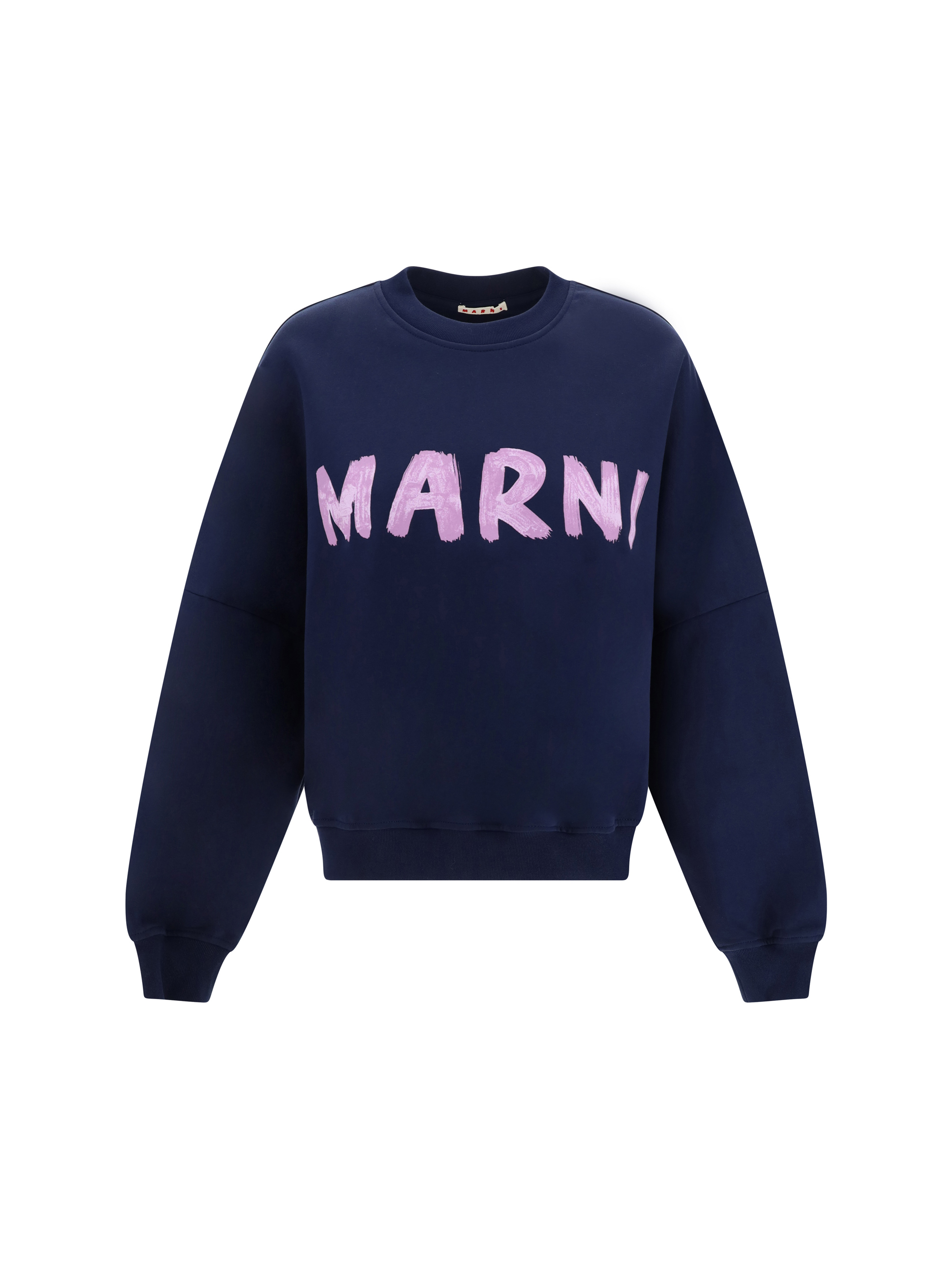 Shop Marni Sweatshirt In Blue Kyanite