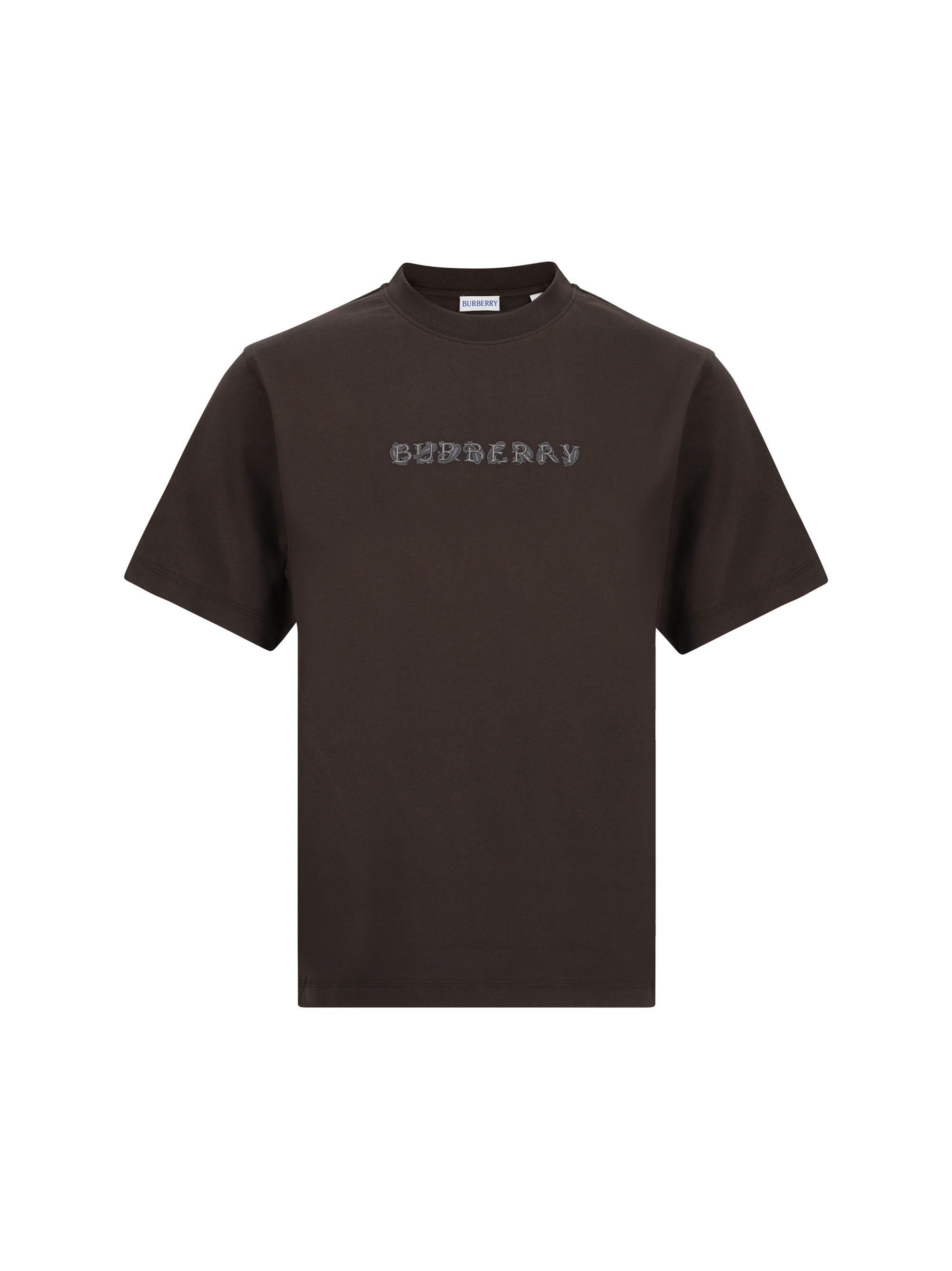 Shop Burberry T-shirt In Shadow