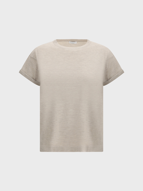 cashmere glitter T-shirt