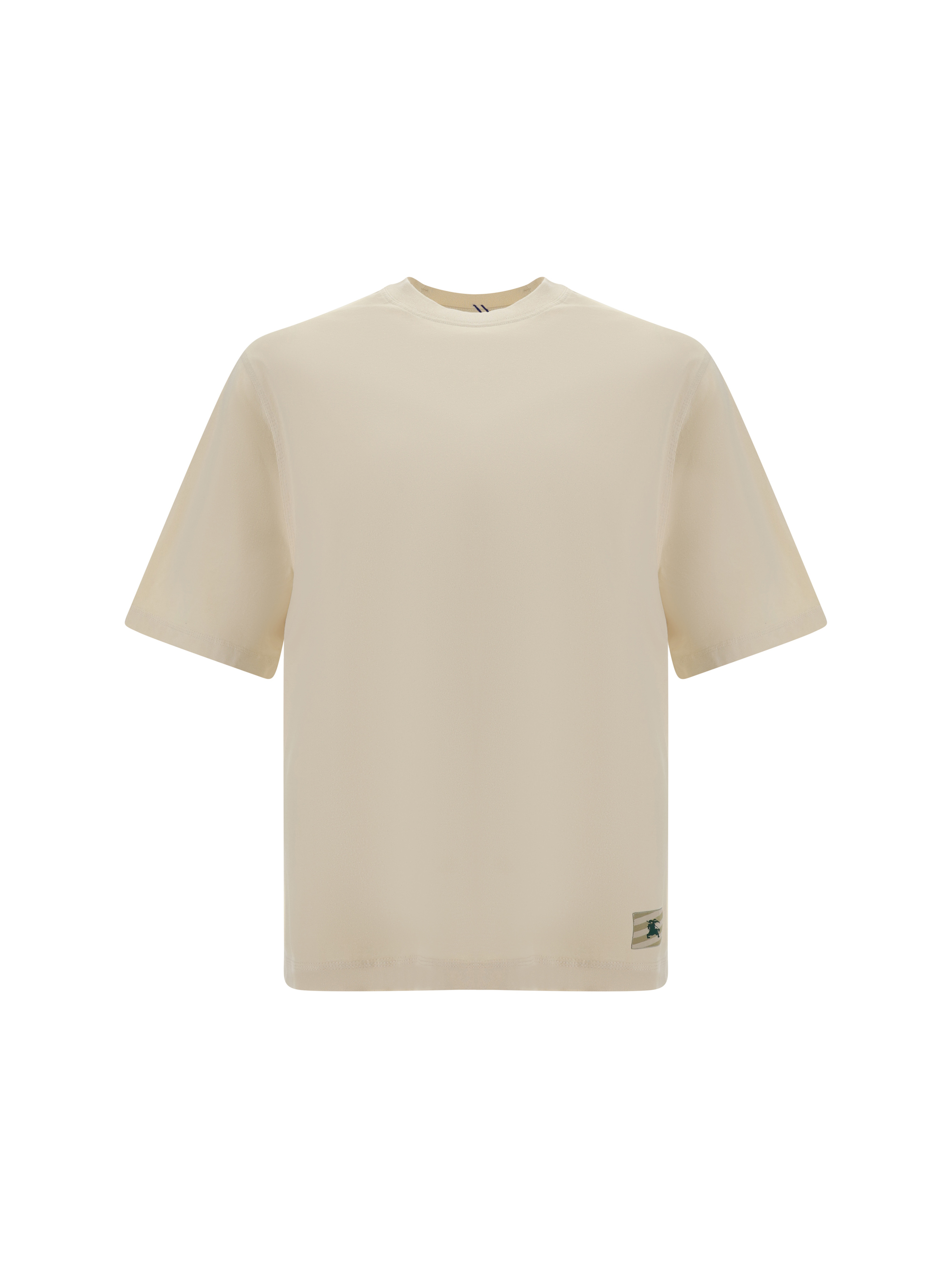 Shop Burberry T-shirt In Soap