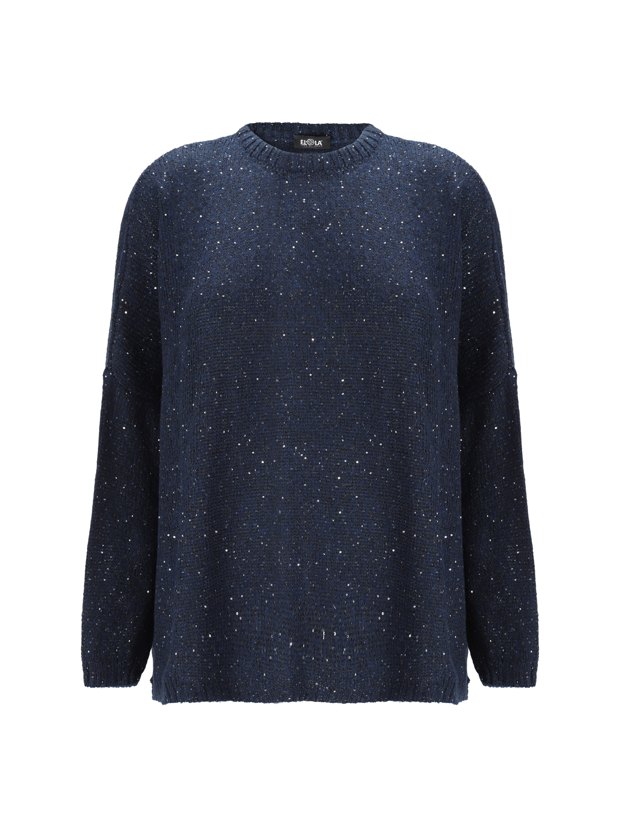 Shop Ella Adelina Sweater In Blue Navy