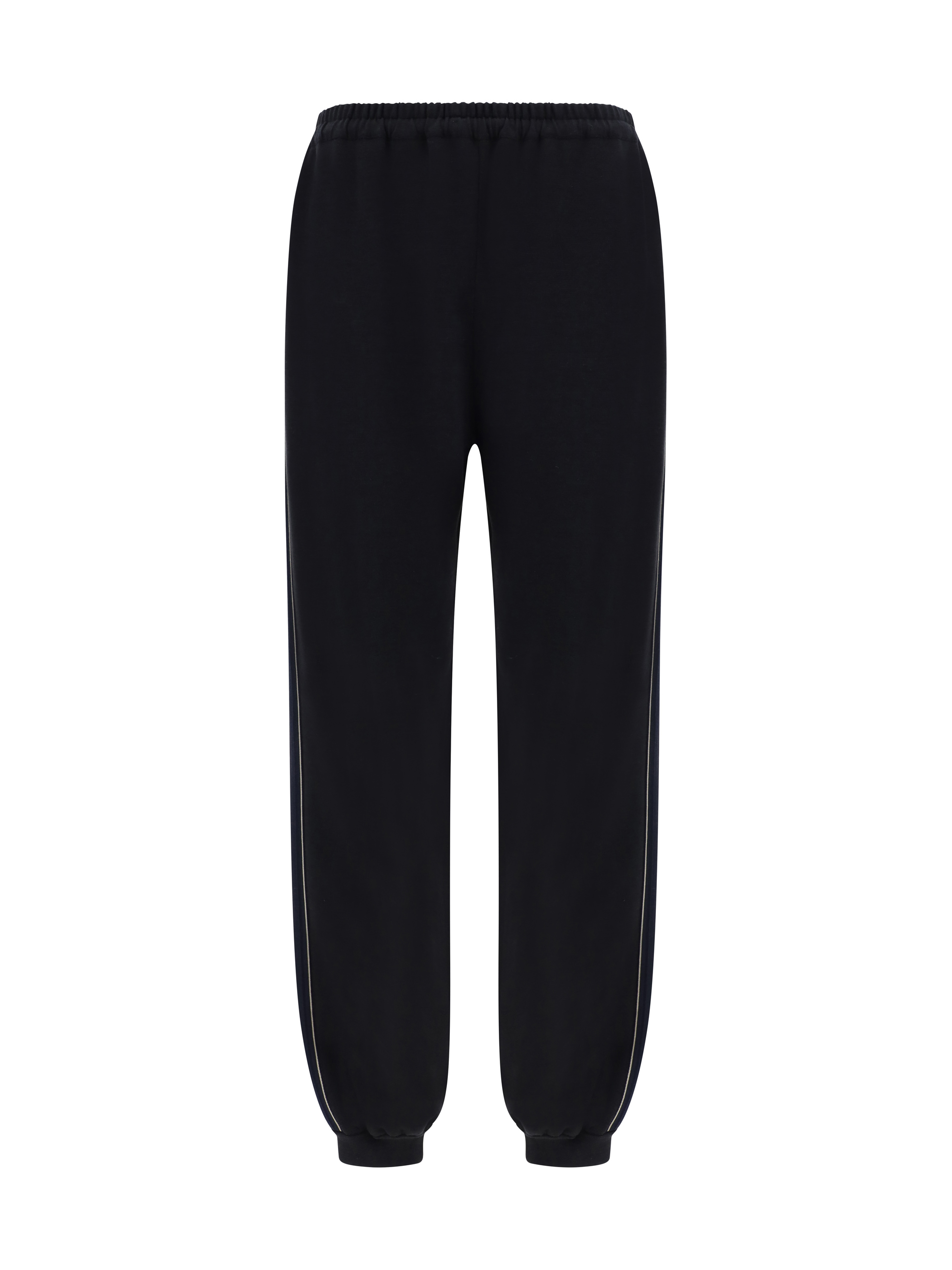 Shop The Row Haron Sweatpants In Black / Navy / Beige