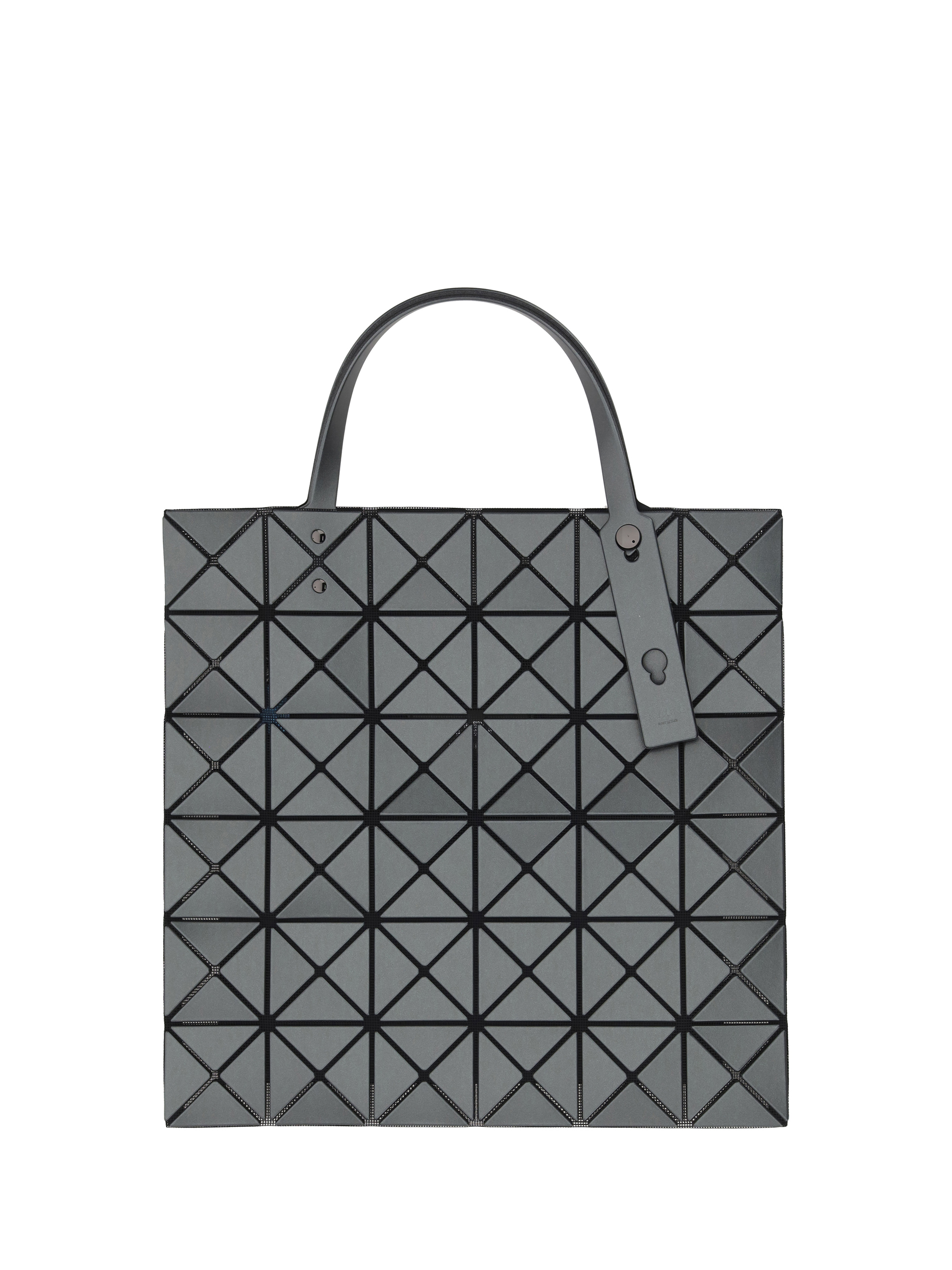 Bao Bao Lucent Metallic Handbag In Black