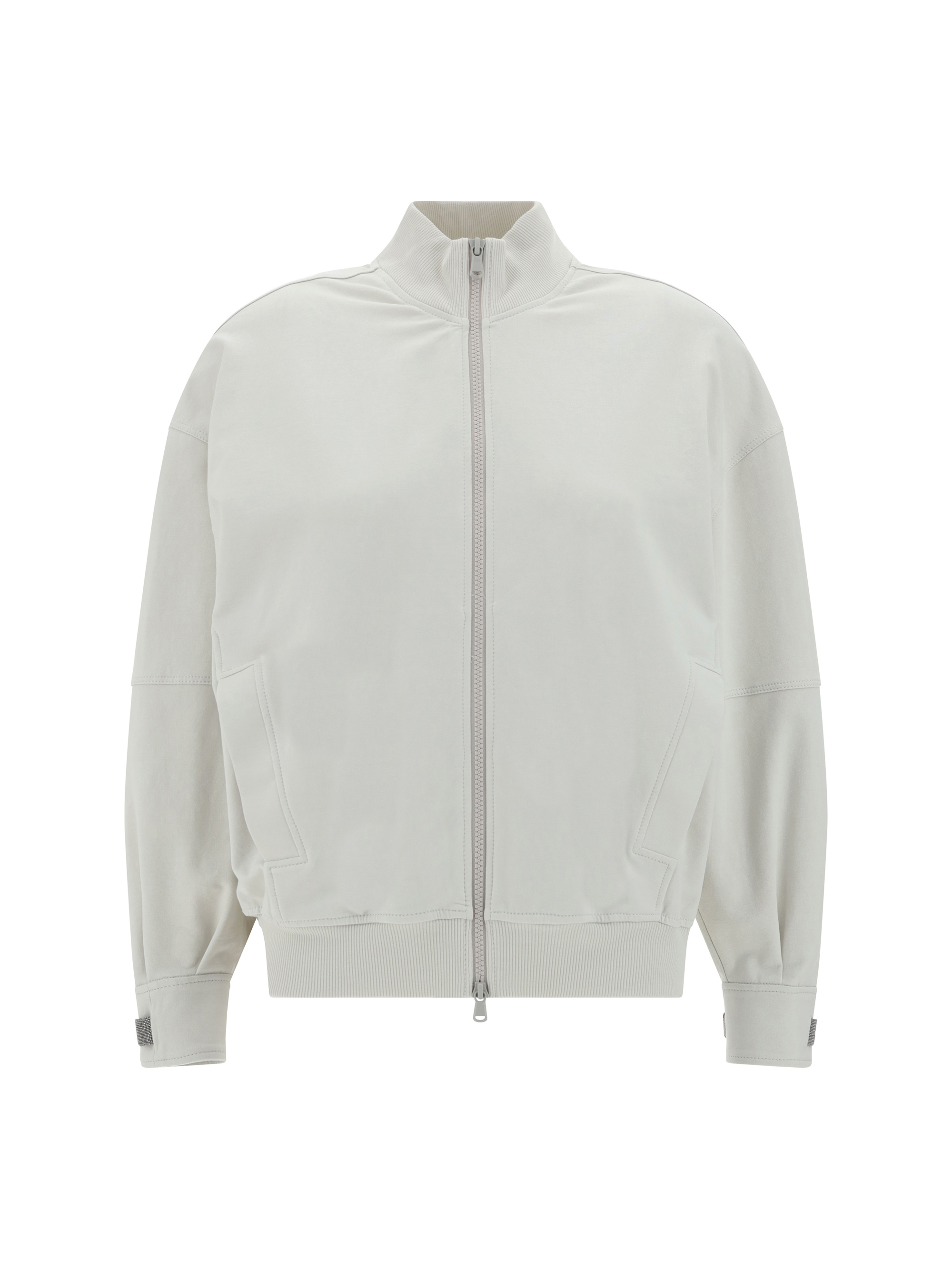 Shop Brunello Cucinelli Sweatshirt In Warm White