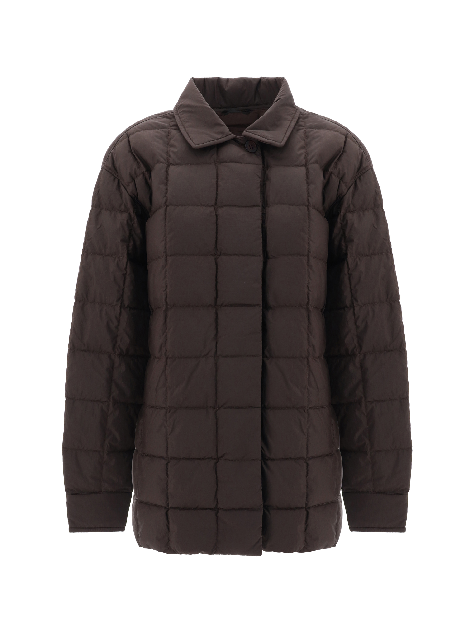 Shop Ienki Ienki Lorette Parka Jacket In Micro Brown