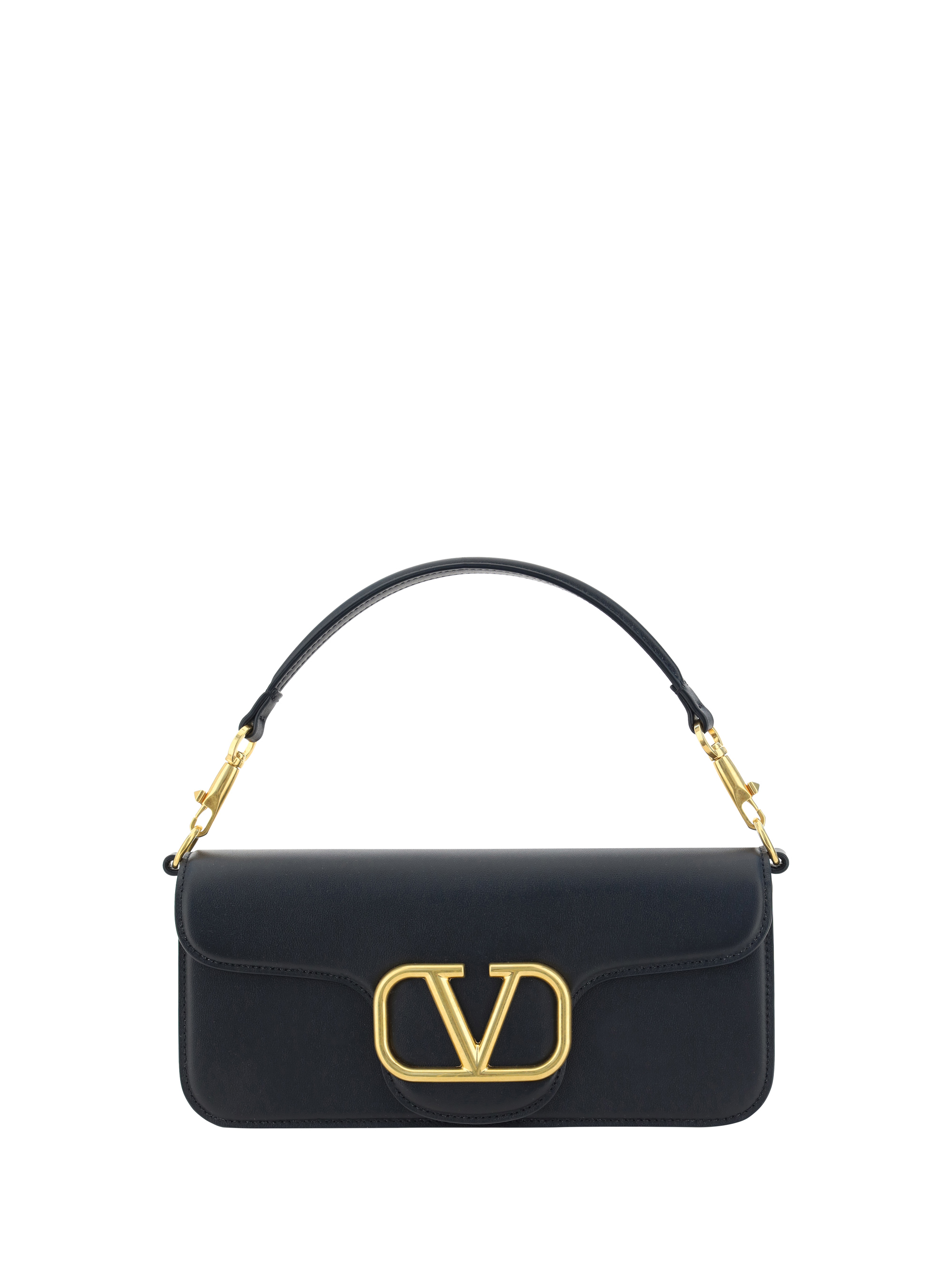 Valentino Garavani Locò Bag in Leather with Logo