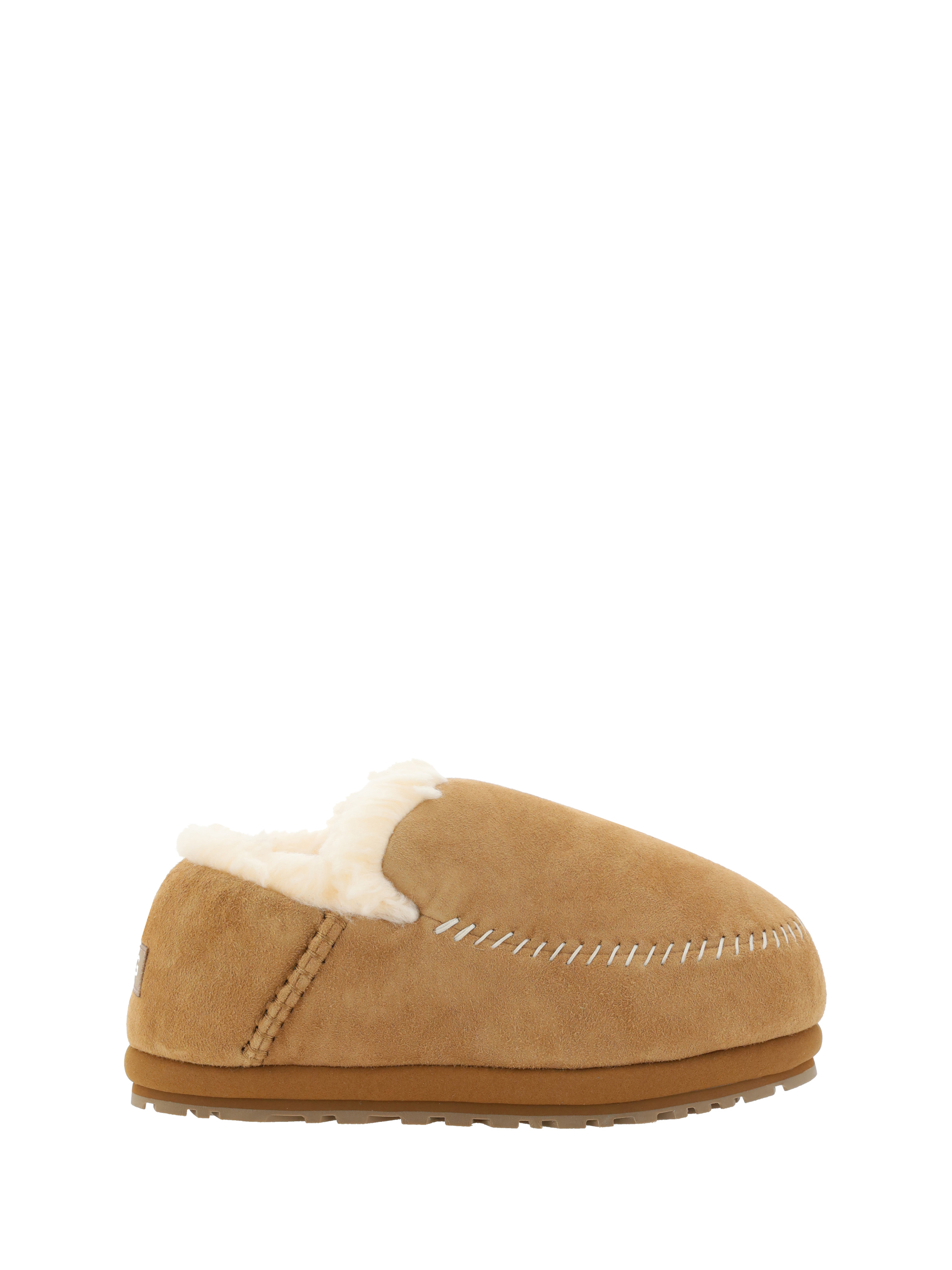 Shop Ugg Anders Slippers In Chestnut