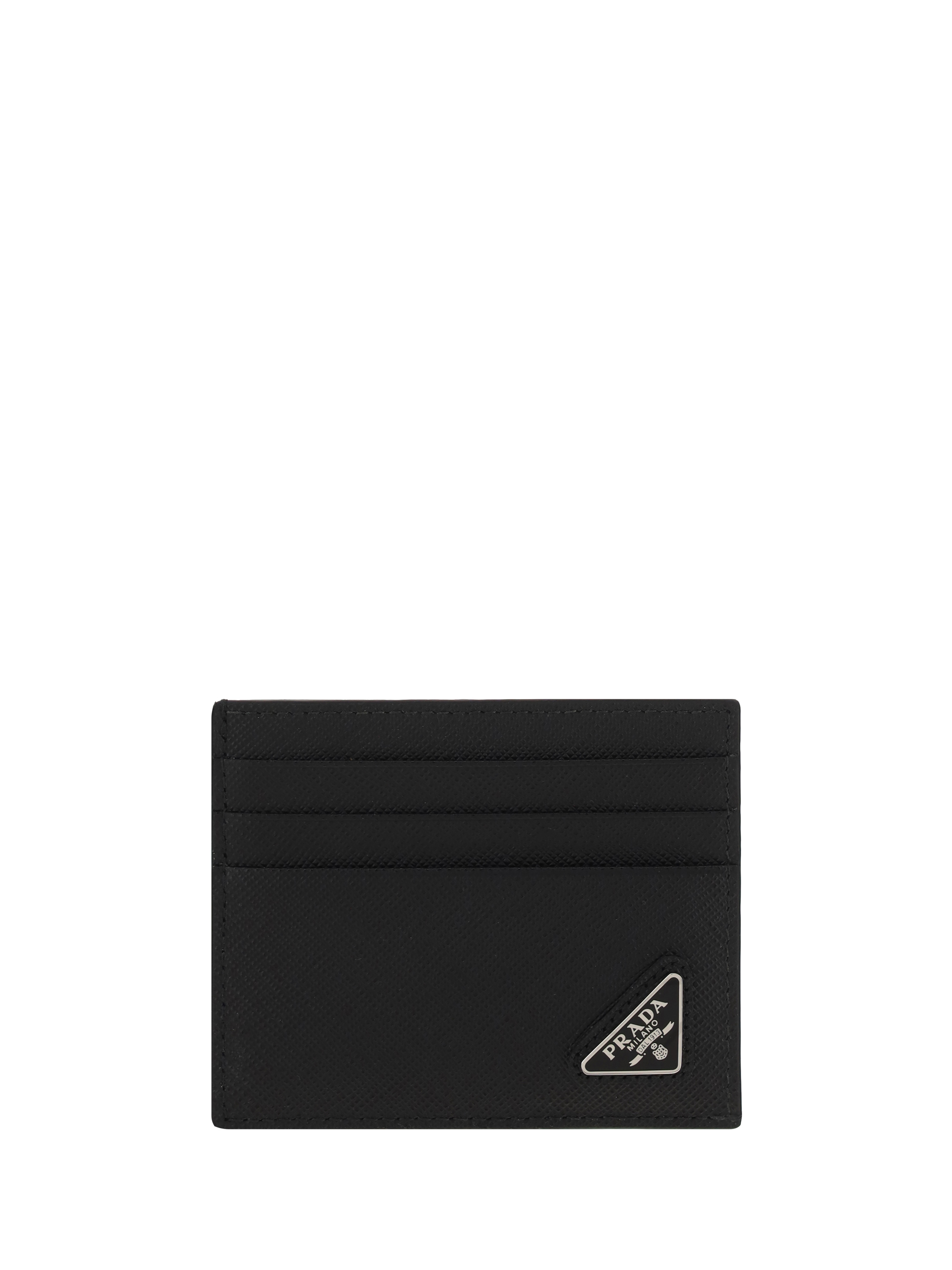 Prada Card Holder In Nero