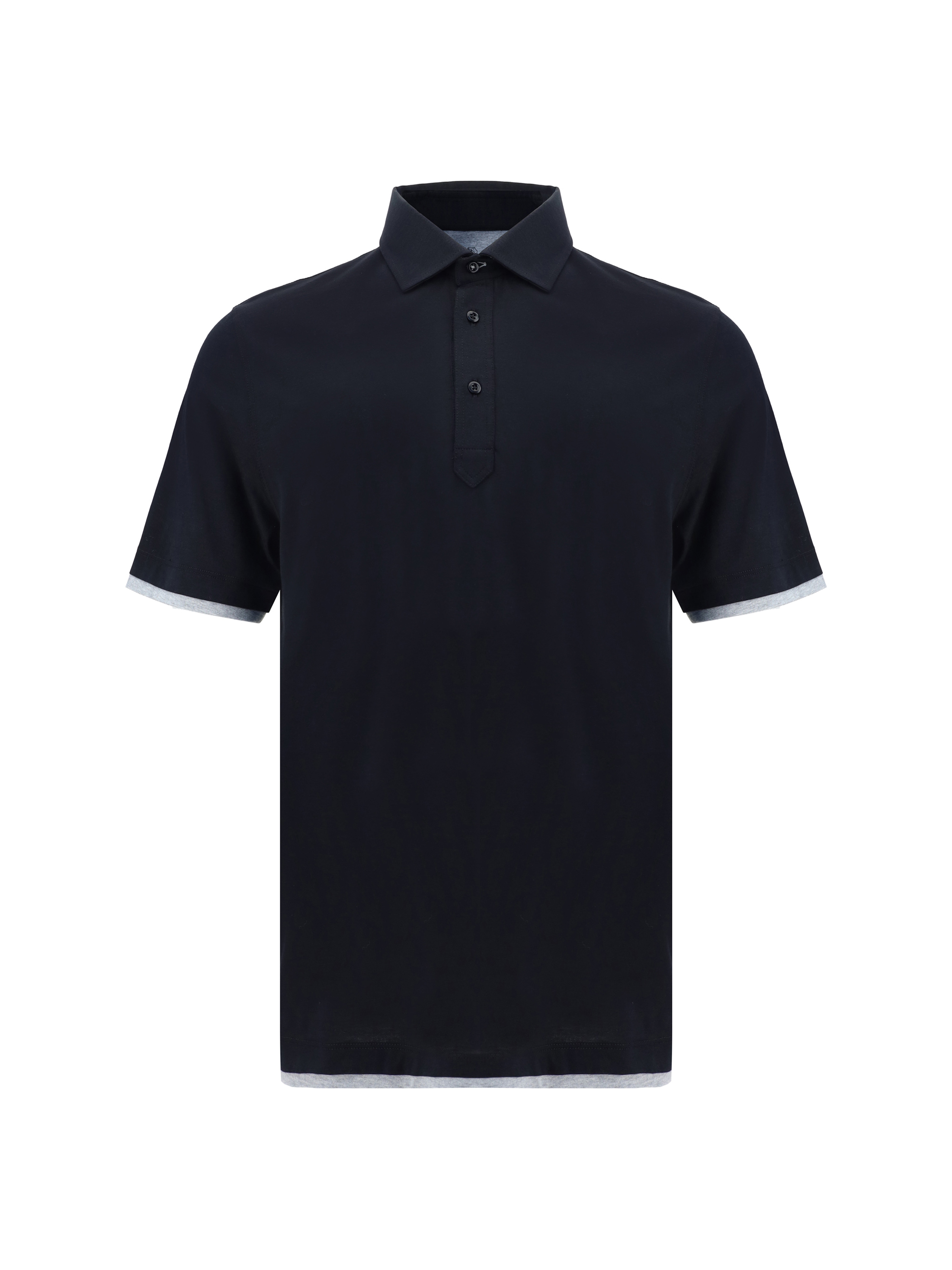 Shop Brunello Cucinelli Polo Shirt In 101+9300