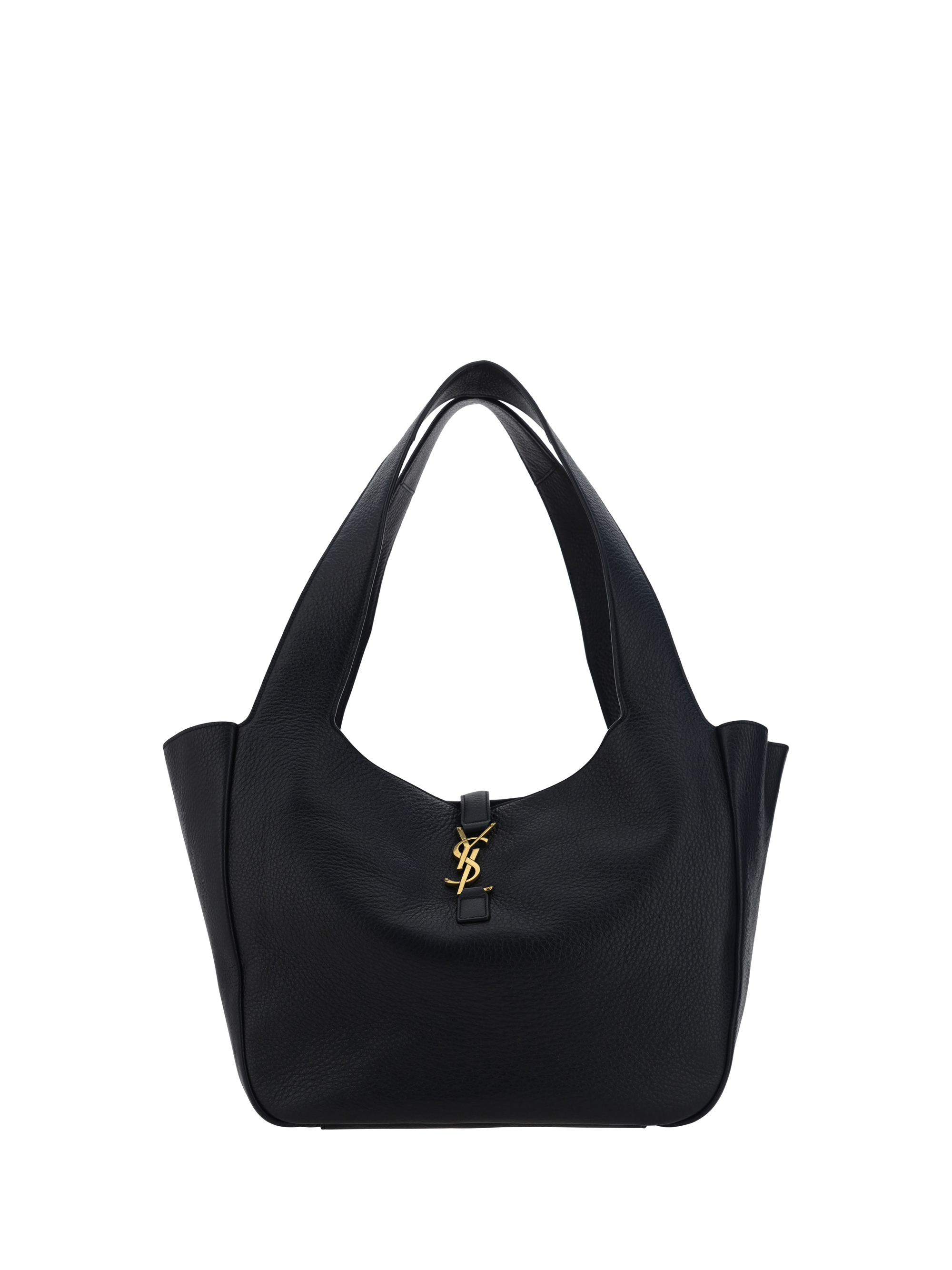 Shop Saint Laurent Bea Shoulder Bag In Nero