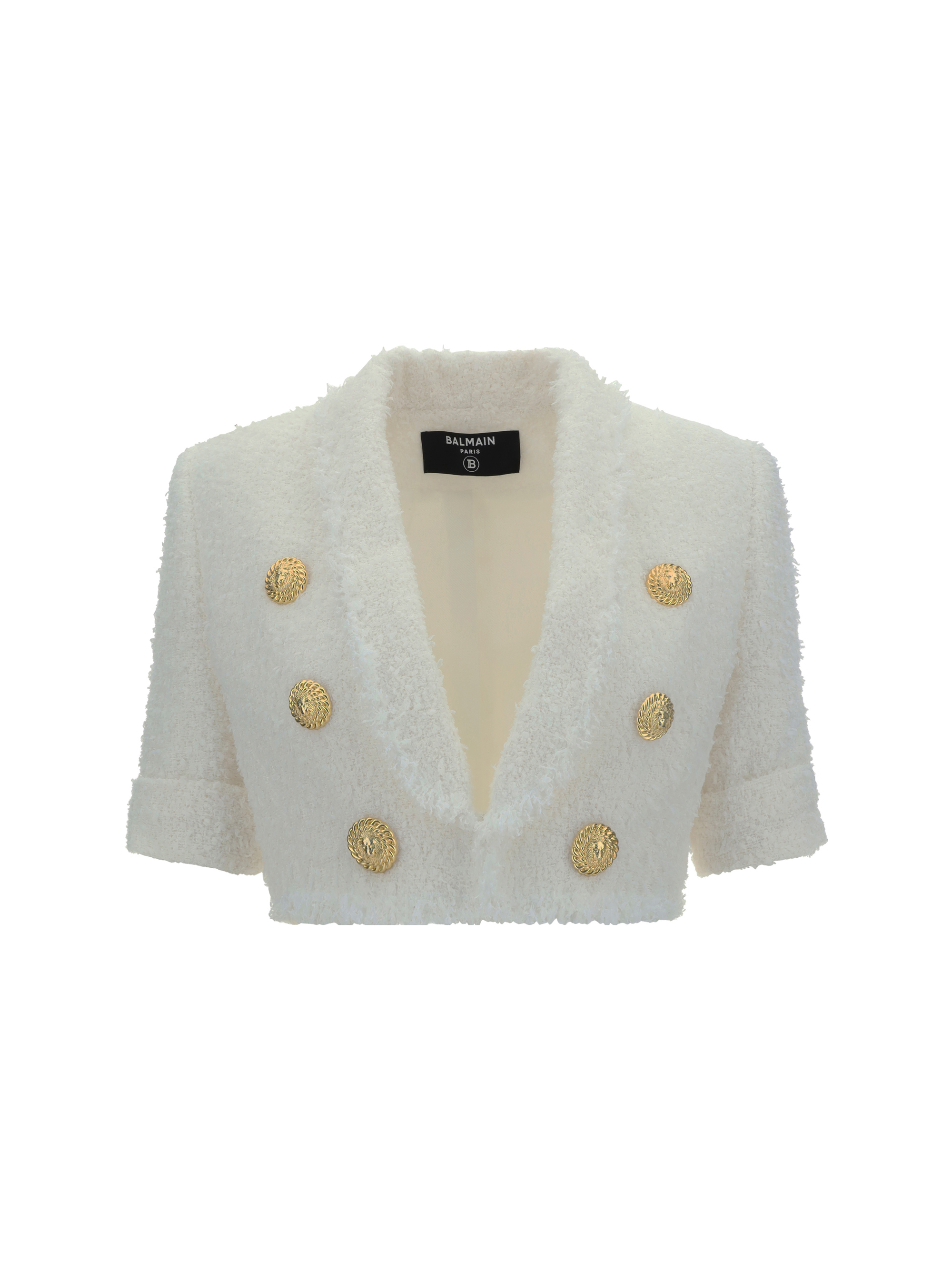 Balmain Coats & Jackets In White