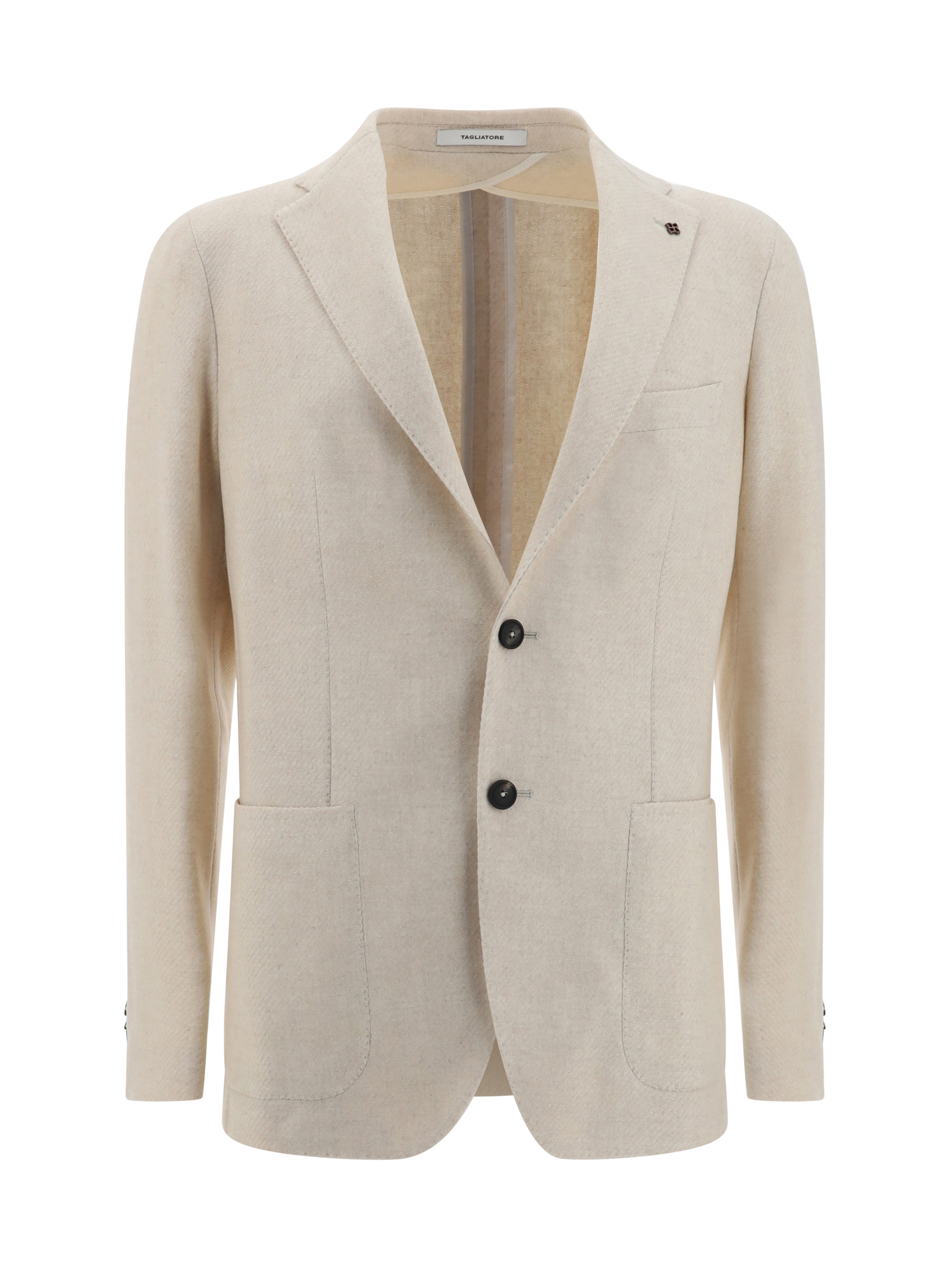 Shop Tagliatore Blazer Jacket In Avano