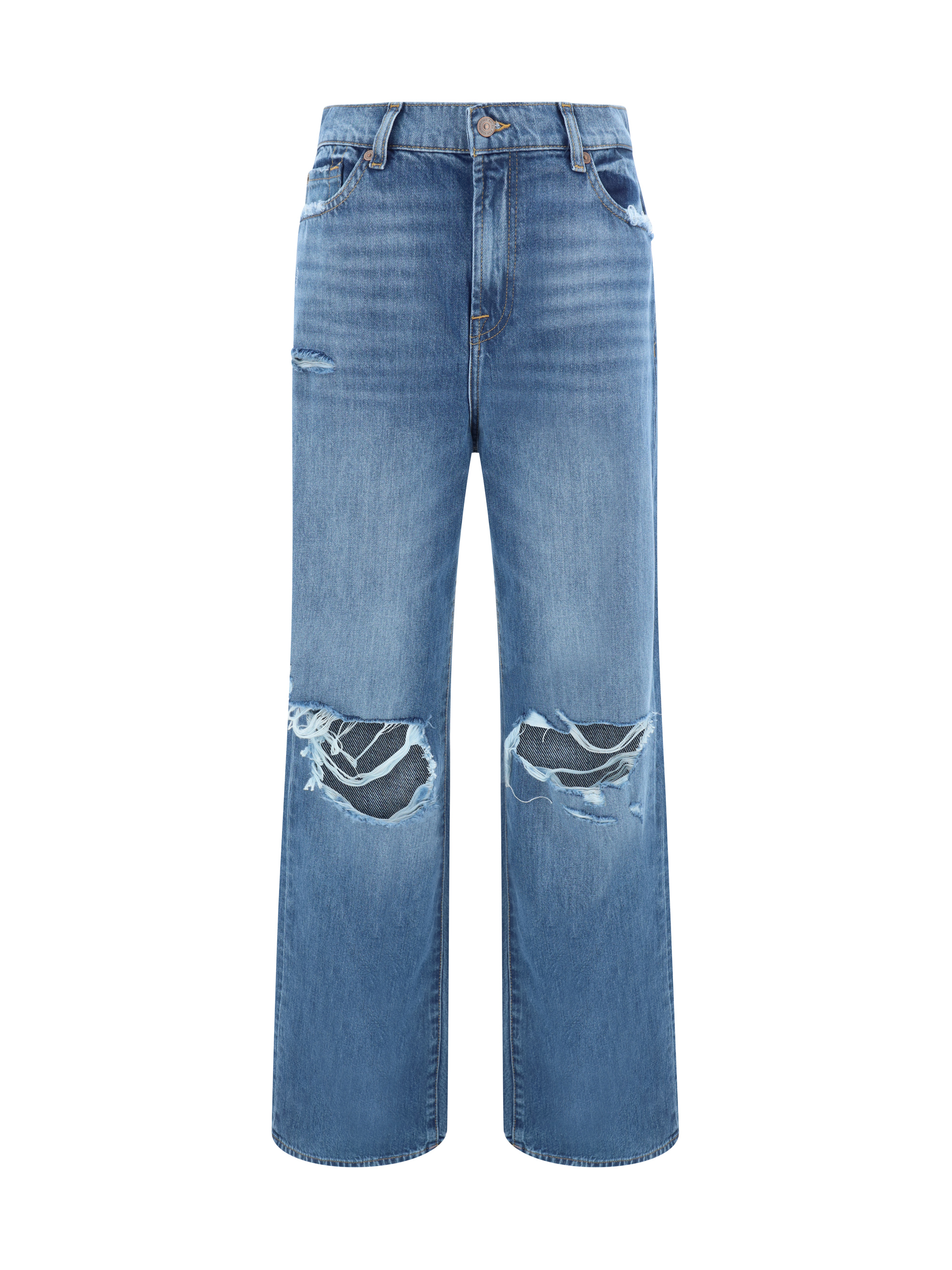 Shop 7for Scout Jeans In Mid Blue