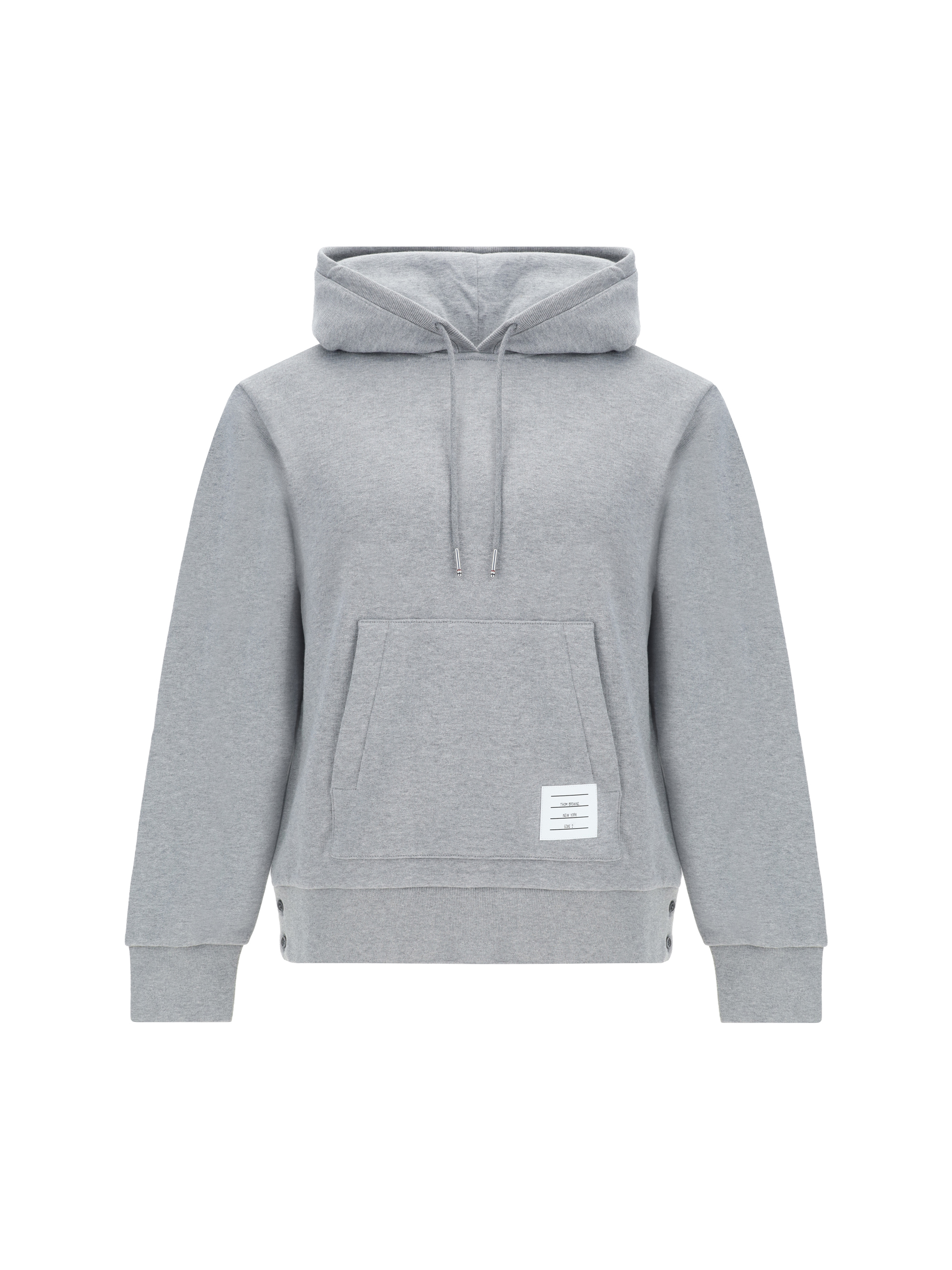 Shop Thom Browne Hoodie In Lt Grey