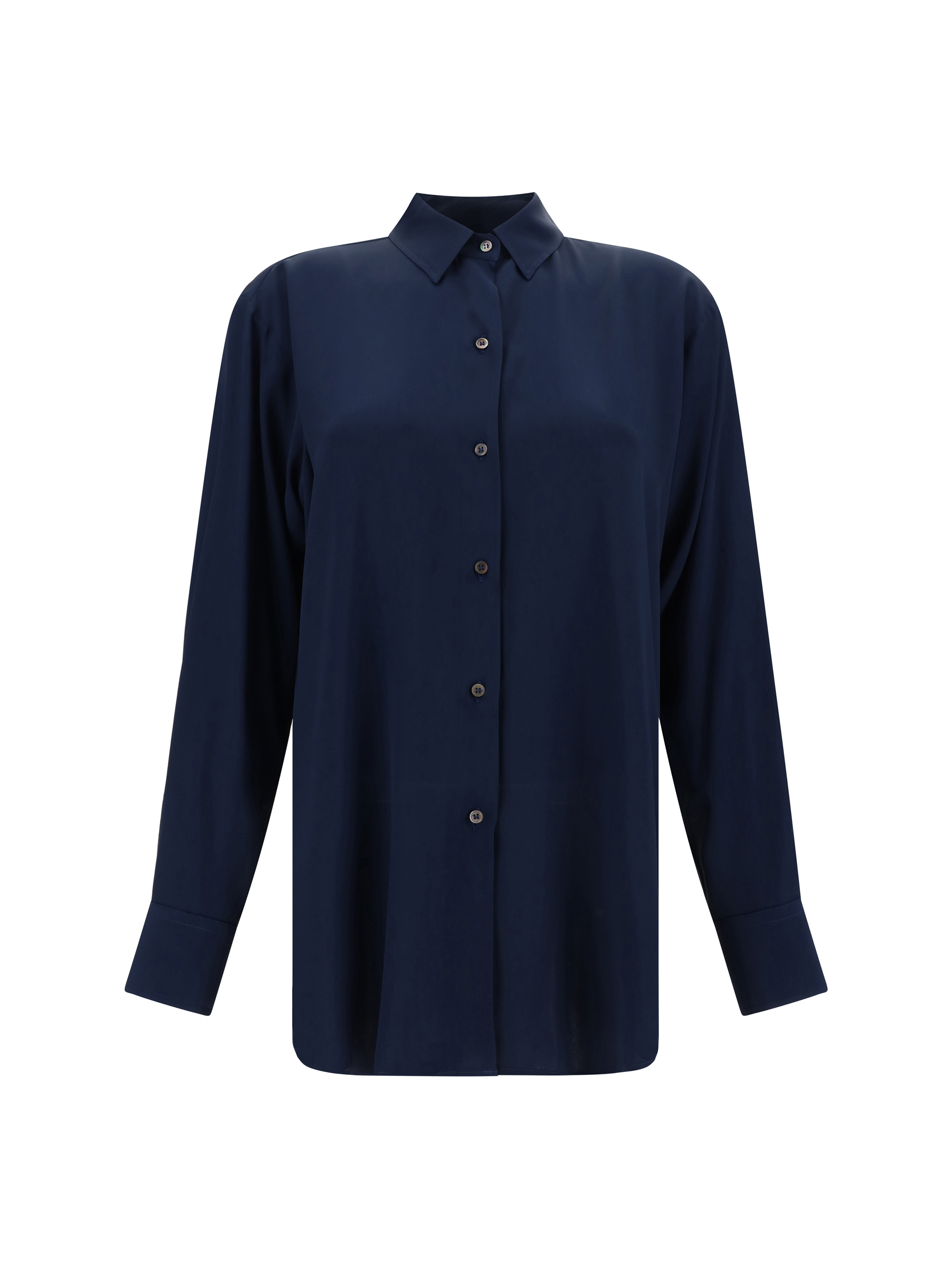 Shop Fit Shirt In Navy Scuro