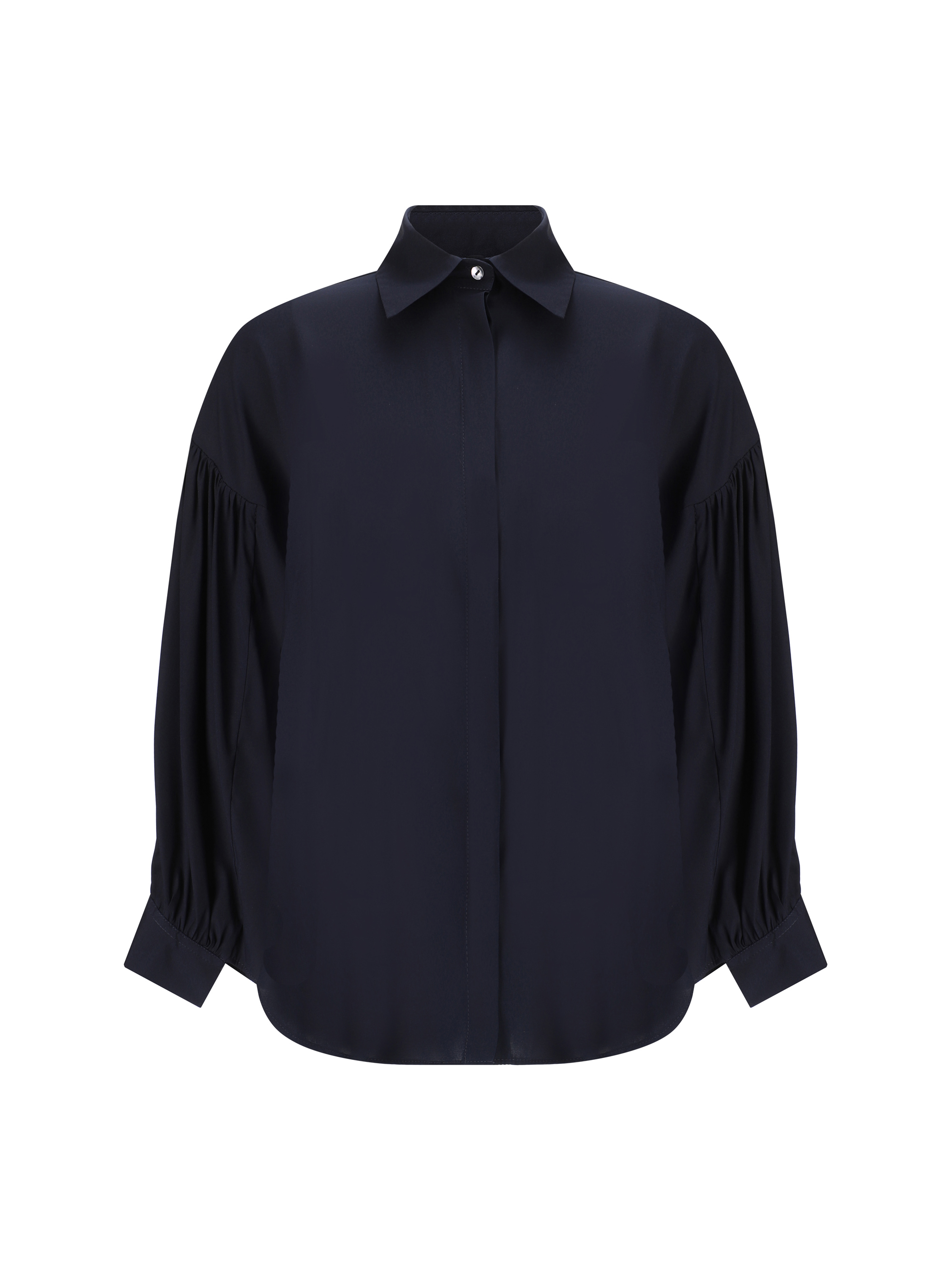 Shop Ella Shirt In Blue Navy