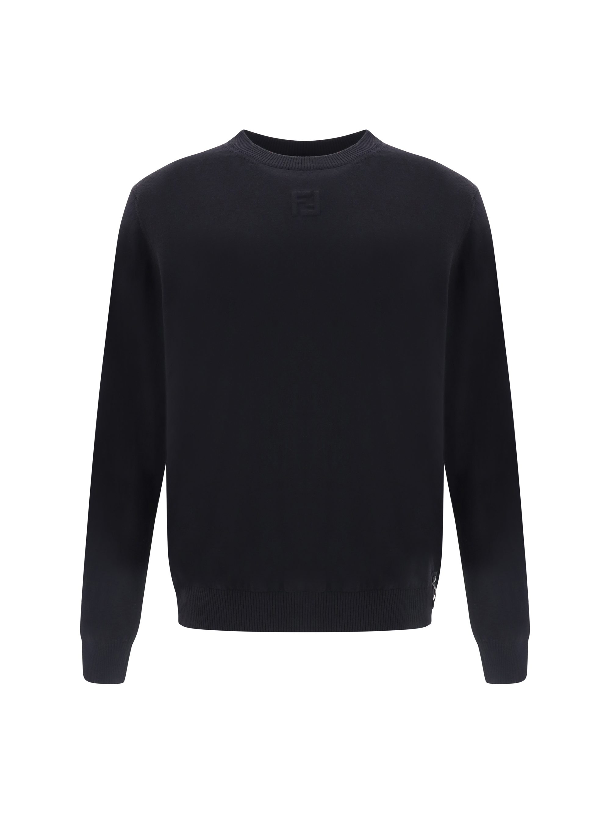 Shop Fendi Sweater In Nero