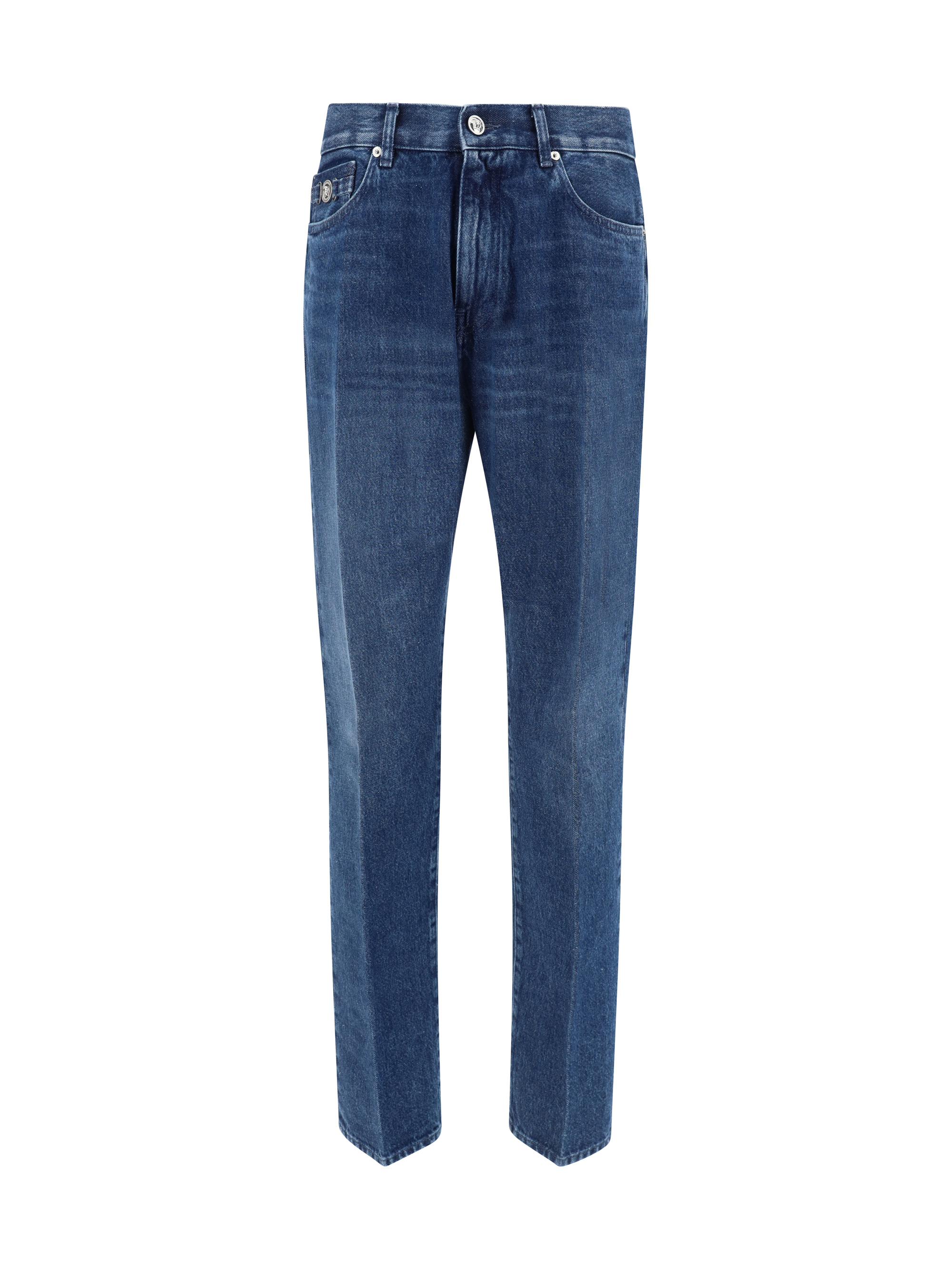 Shop Versace Jeans In Blu Marino