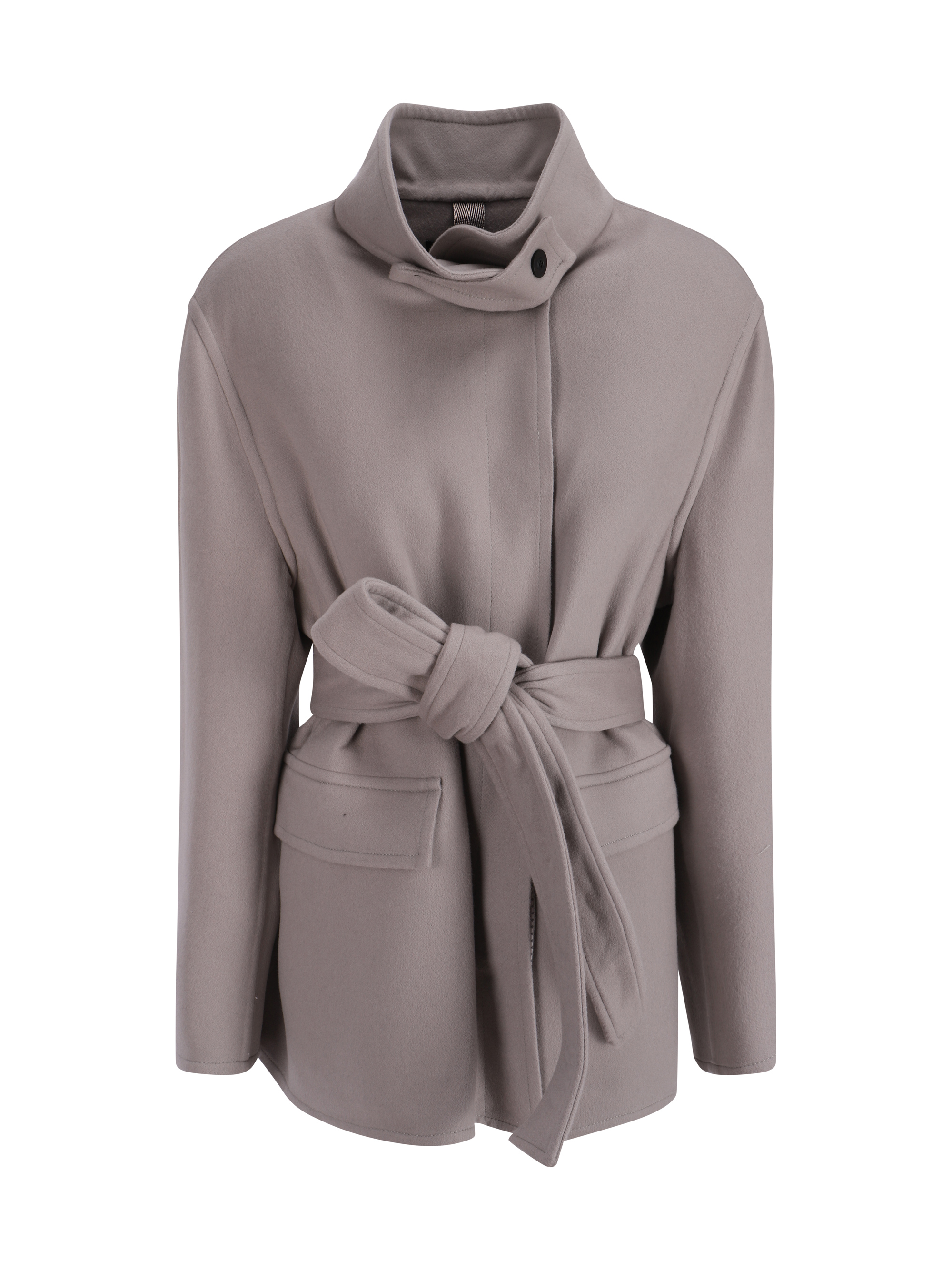 Shop Giorgio Armani Coat In U6092