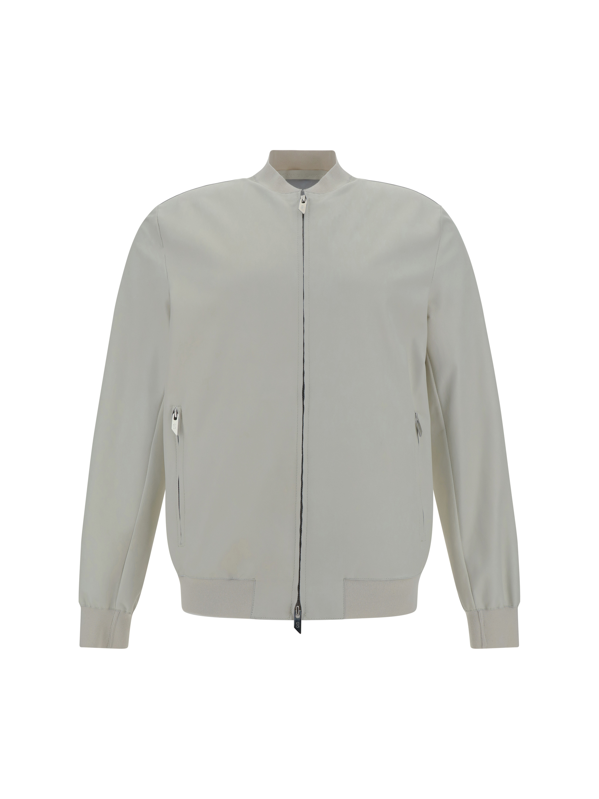 Shop Salvatore Santoro Bomber Jacket In Ivory