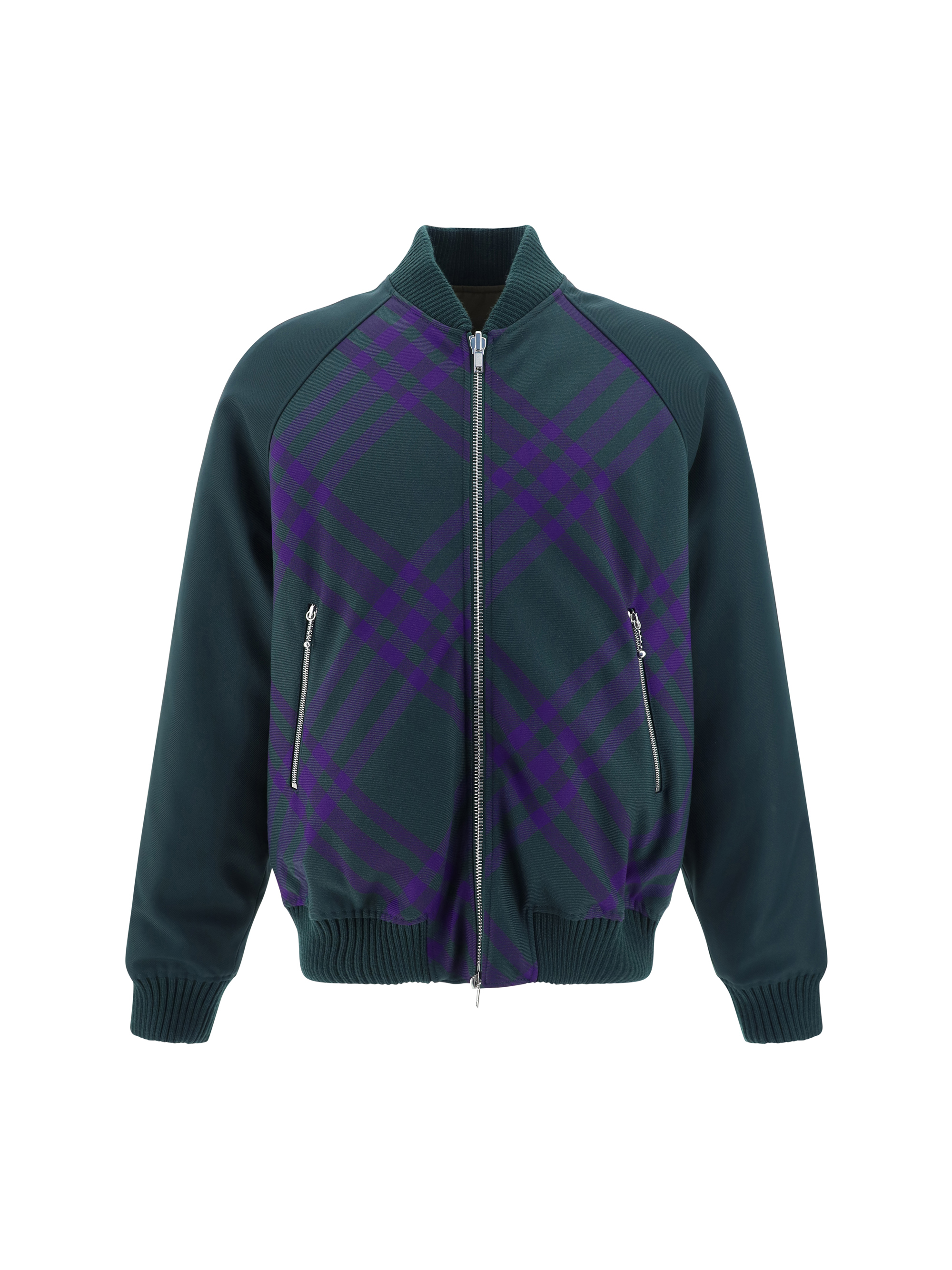 Royal Purple Bomber Jacket