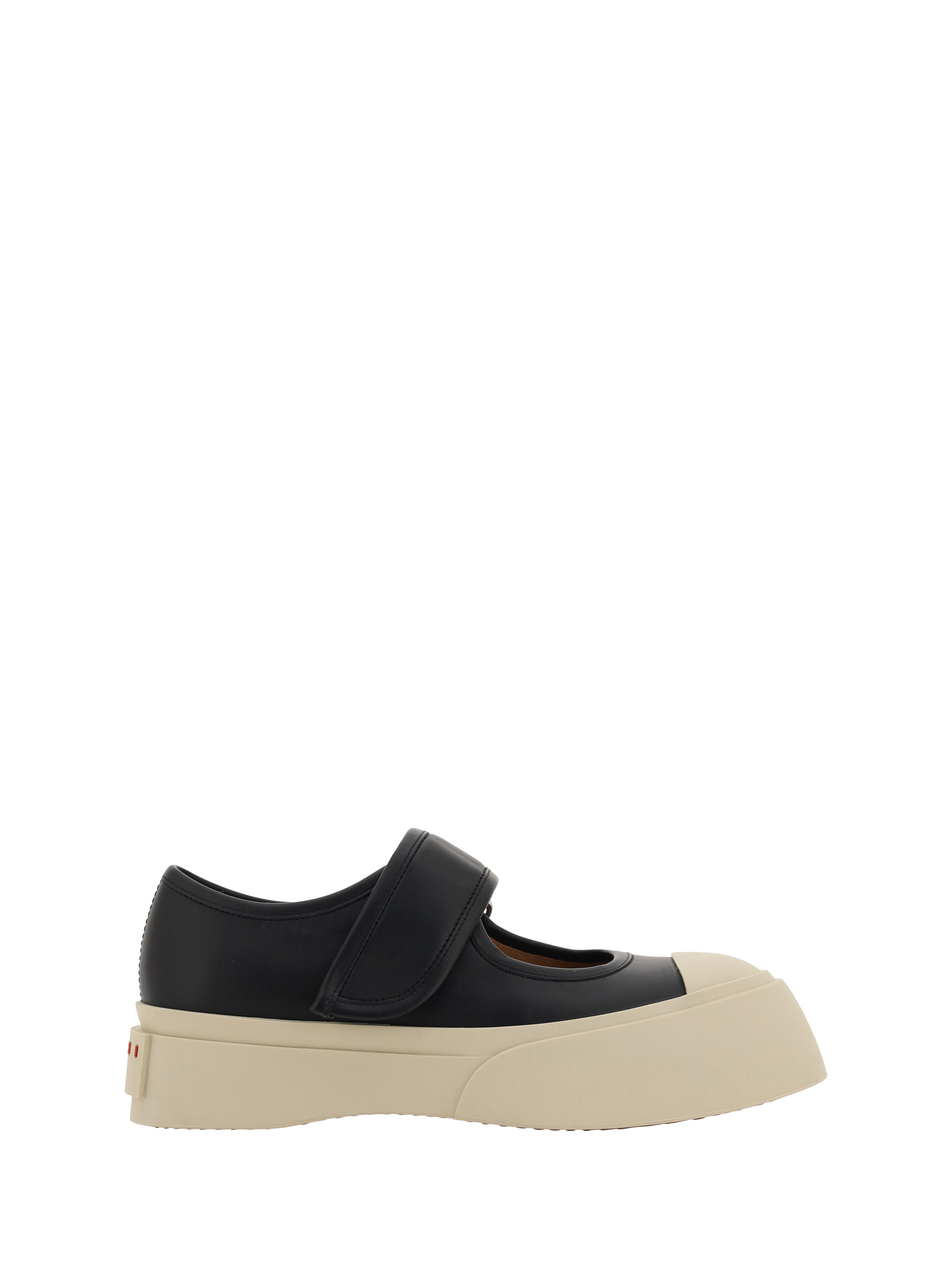 Shop Marni Pablo Mary Jane Sneakers In 00n99