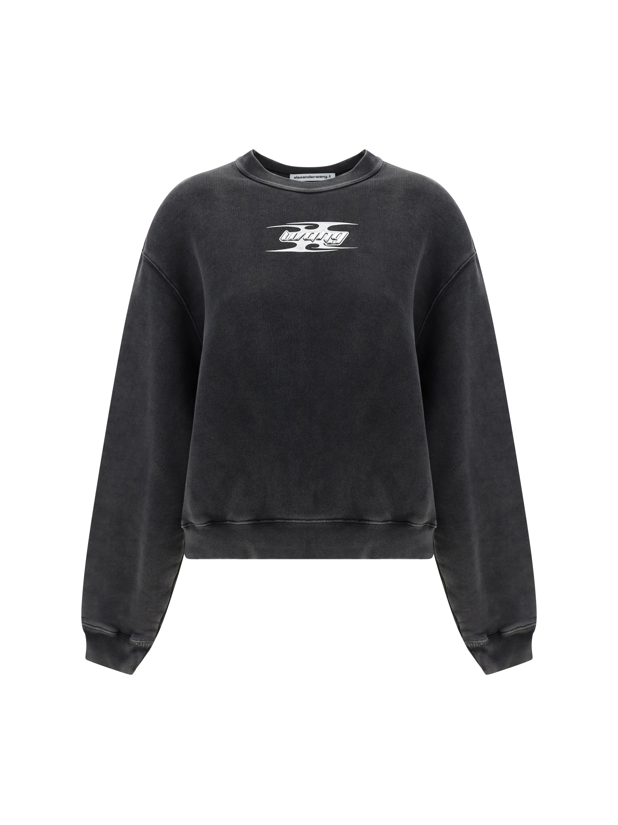 Shop Alexander Wang Sweatshirt In Washed Cedar