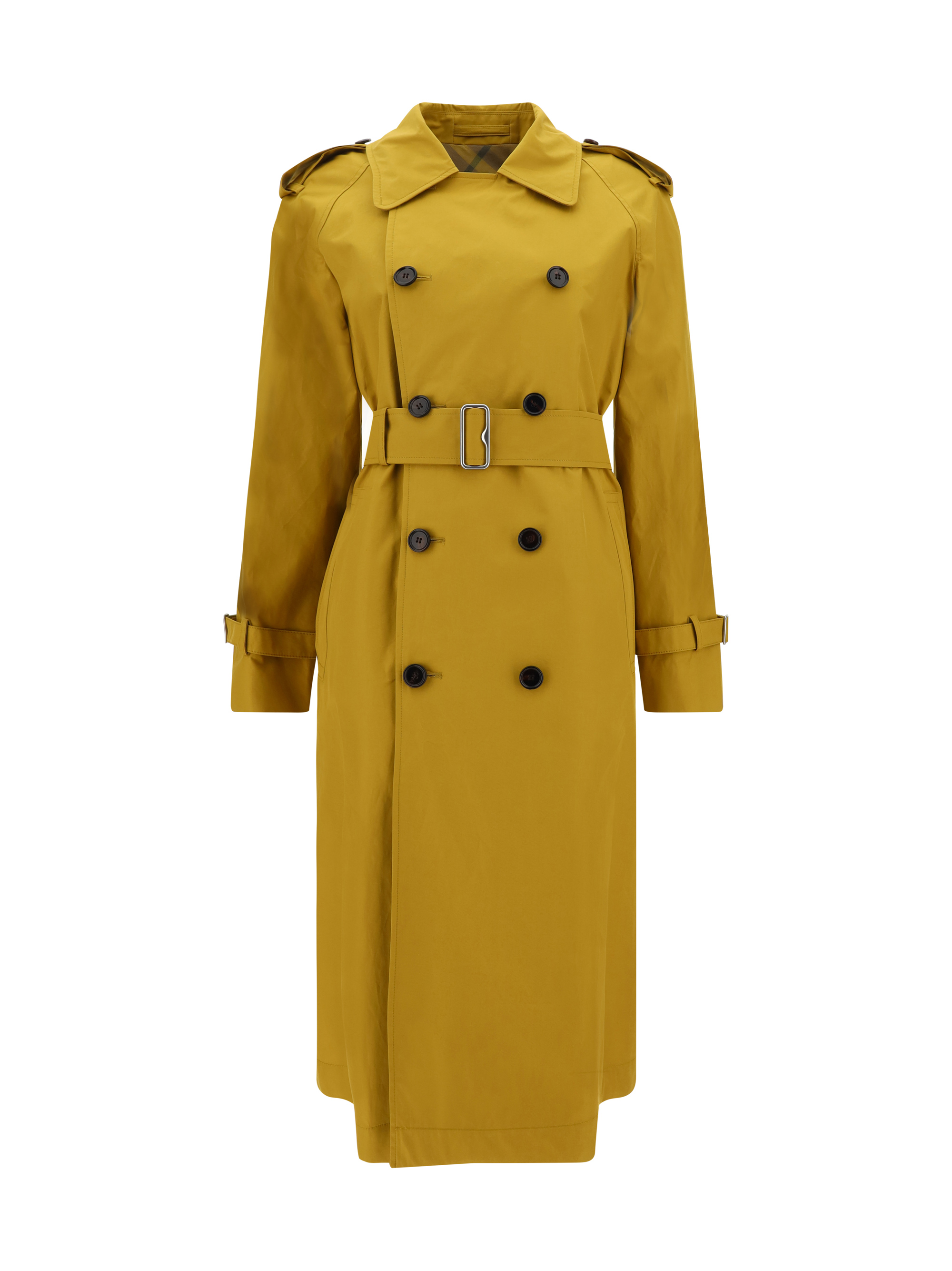 Shop Burberry Trench Coat In Manilla