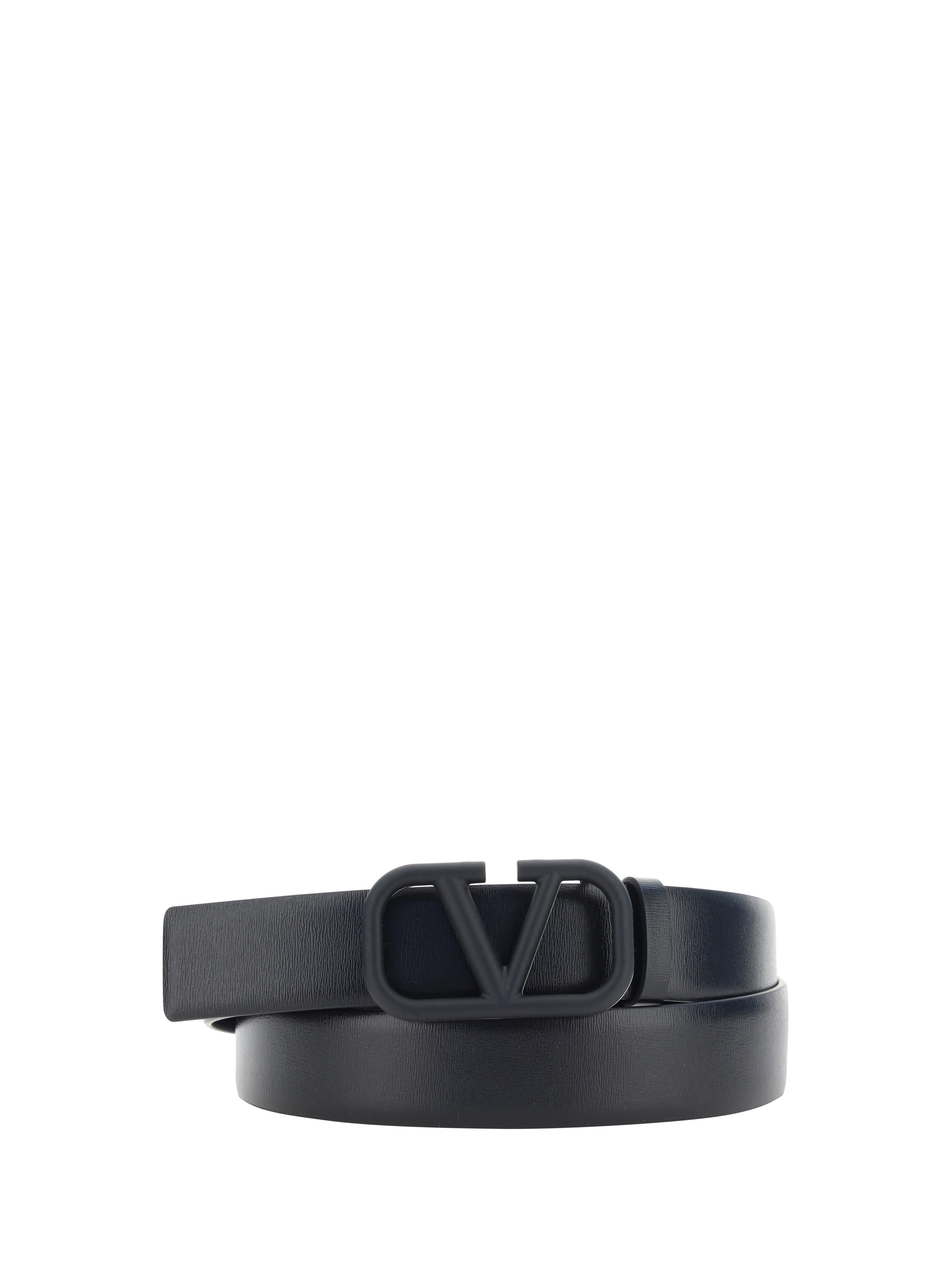 Shop Valentino Belt In Nero/nero