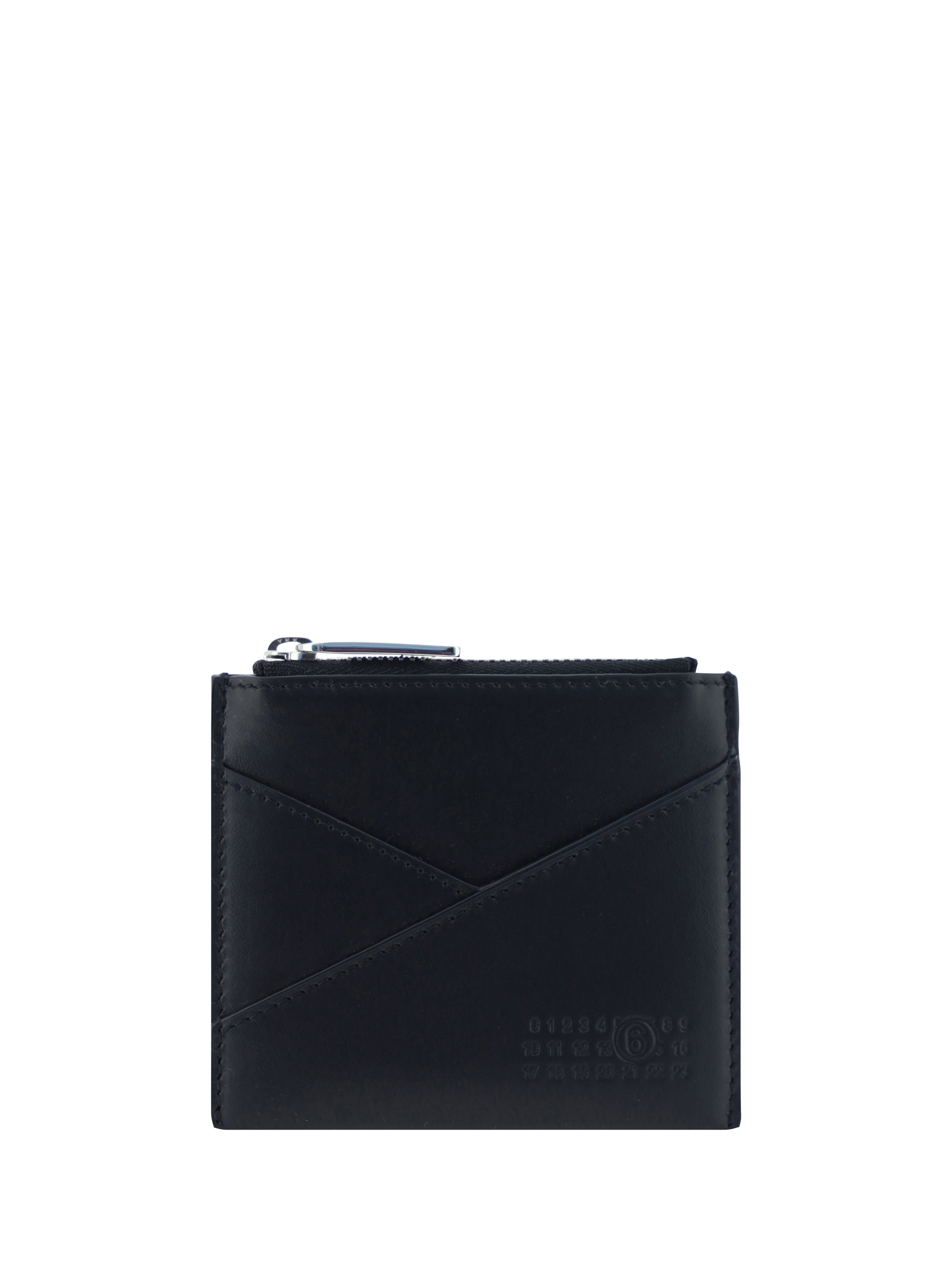 Shop Mm6 Maison Margiela Coin Purse In Black