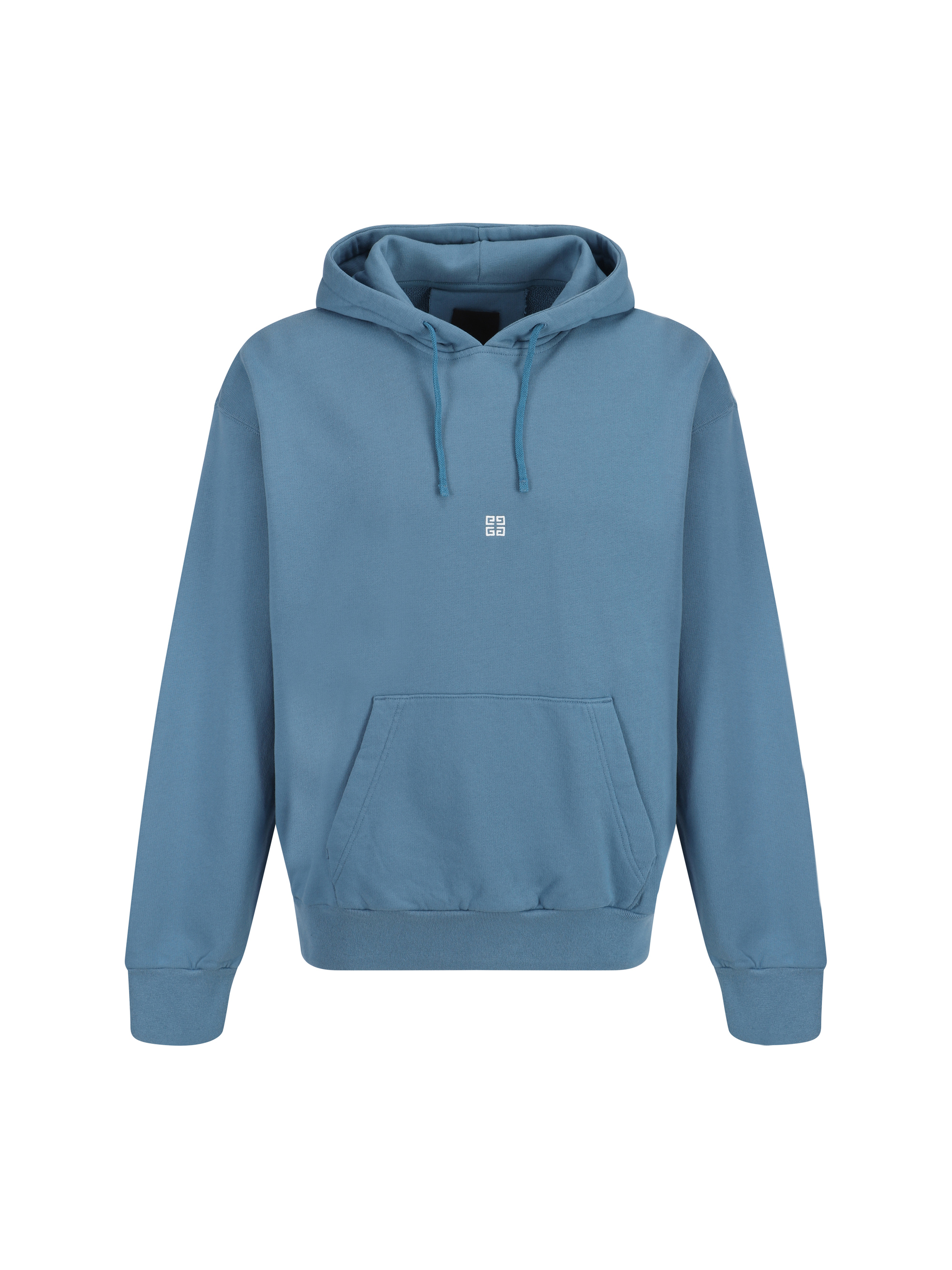 Shop Givenchy Hoodie In Blue/white