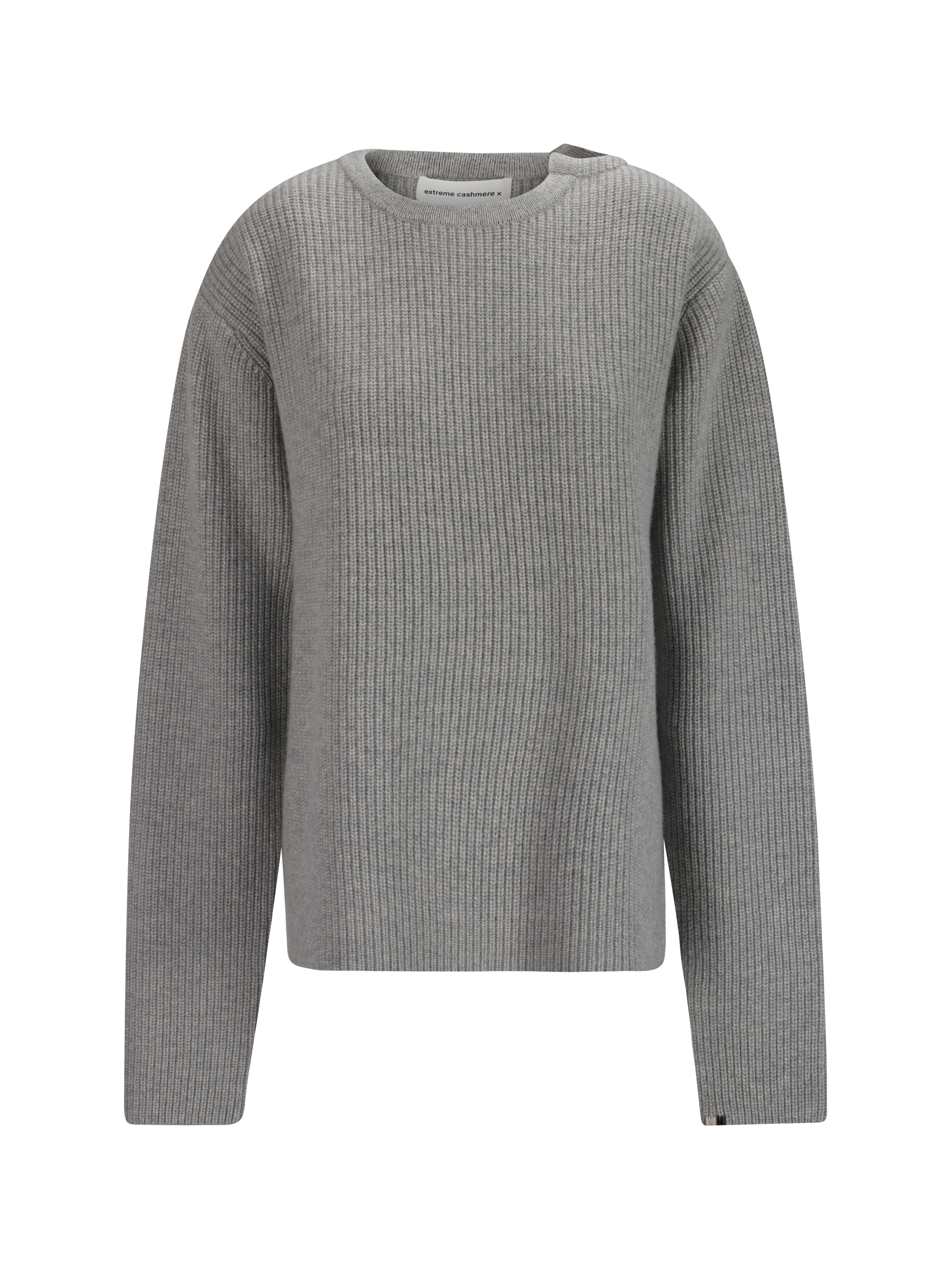 Shop Extreme Cashmere Sweater In Grey