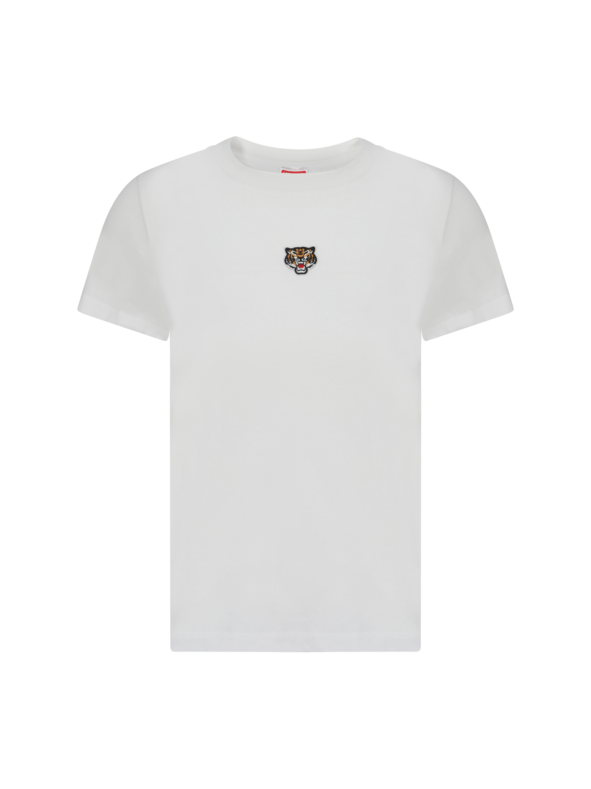 Shop Kenzo Lucky Tiger Classic T-shirt In Off White