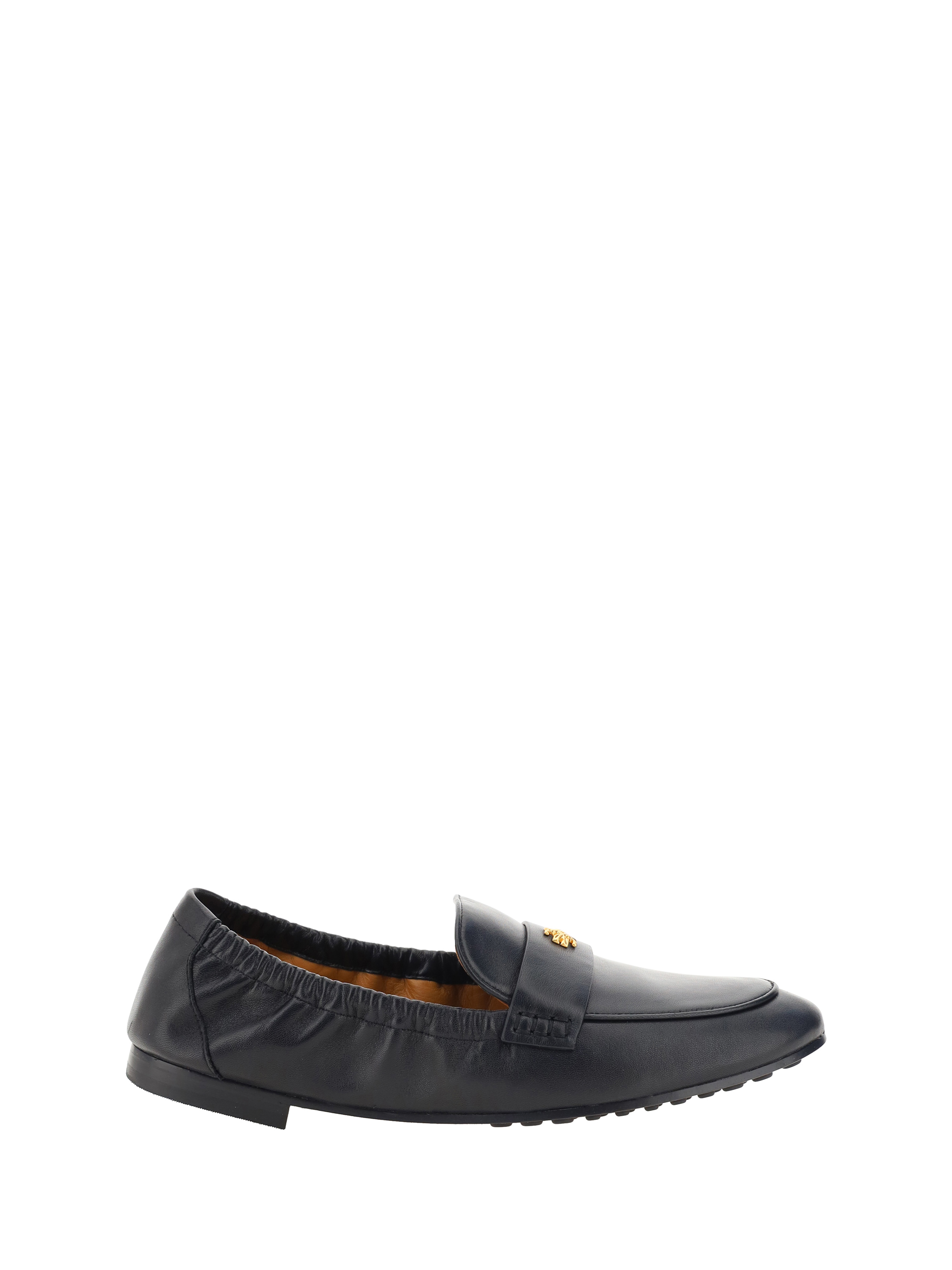 Tory Burch Loafers In Perfect Black/gold