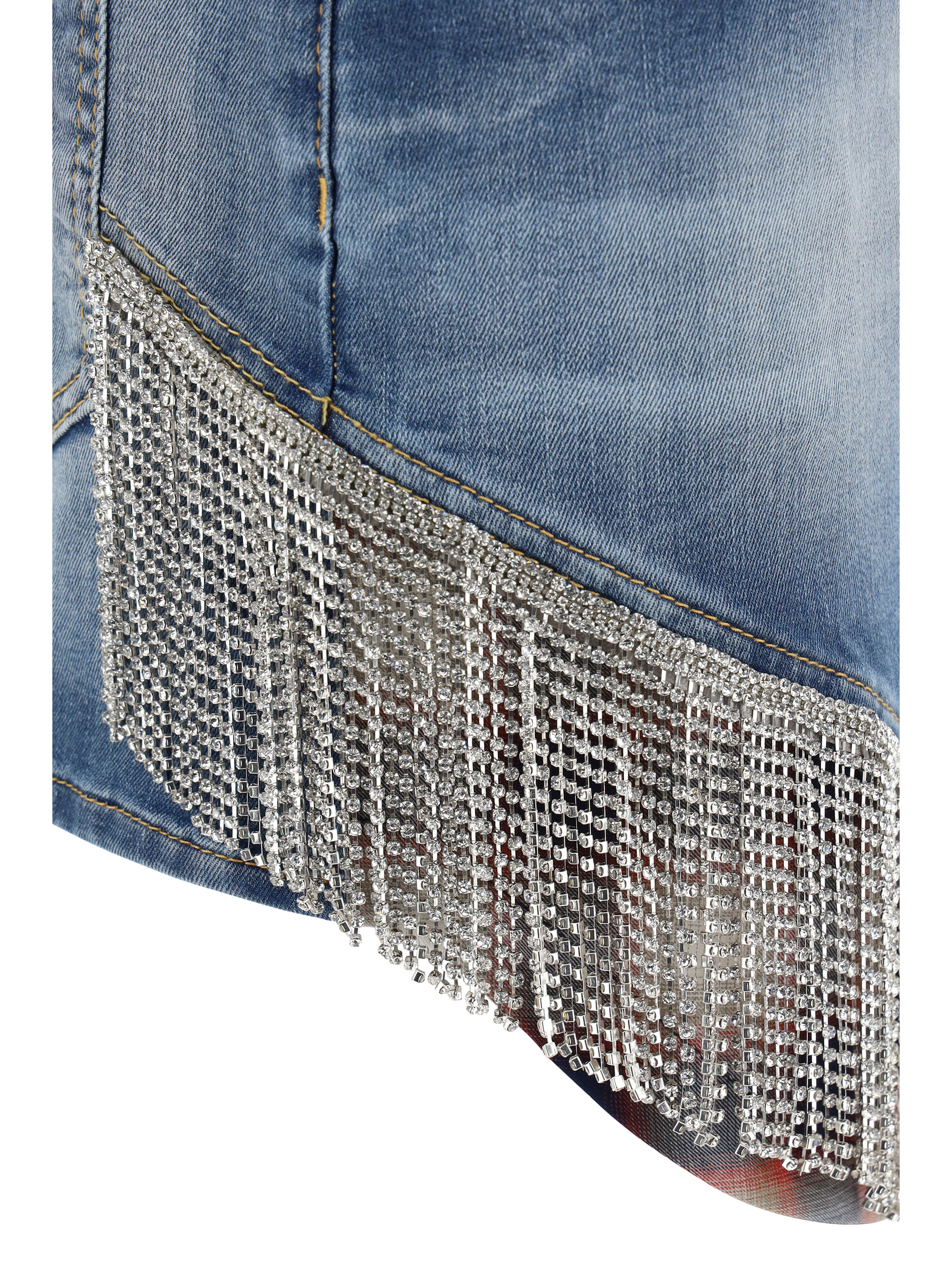 Denim Mini Skirt