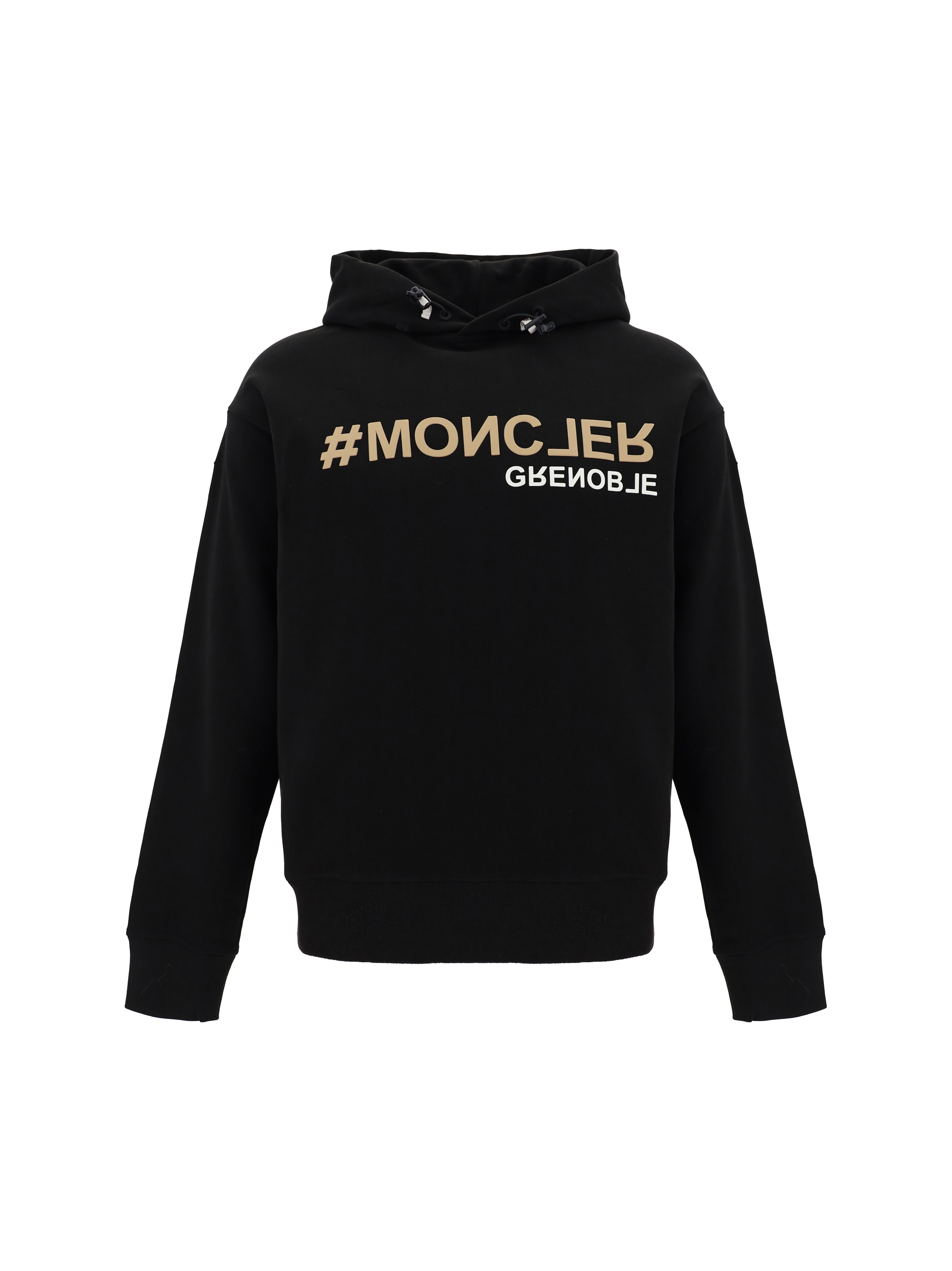 Shop Moncler Hoodie In Black