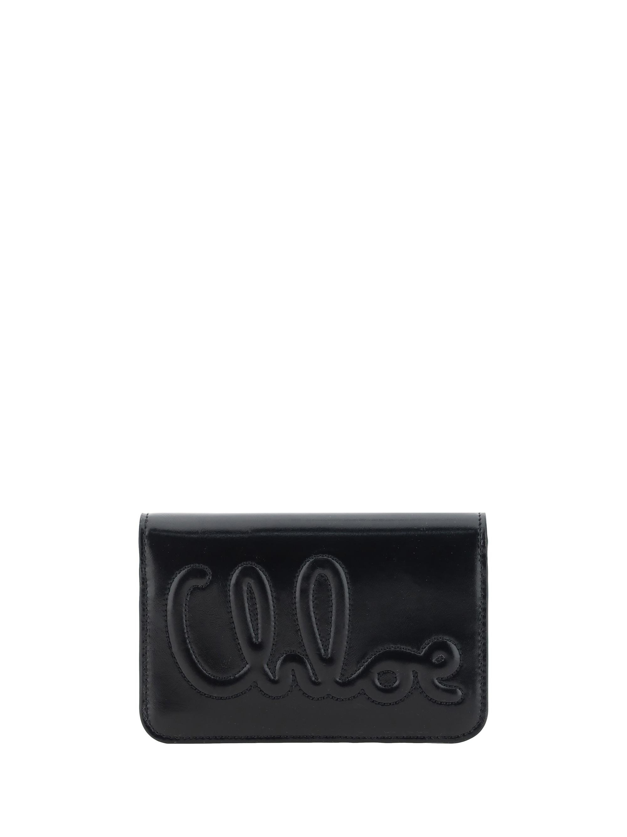 Shop Chloé Wallet In Black