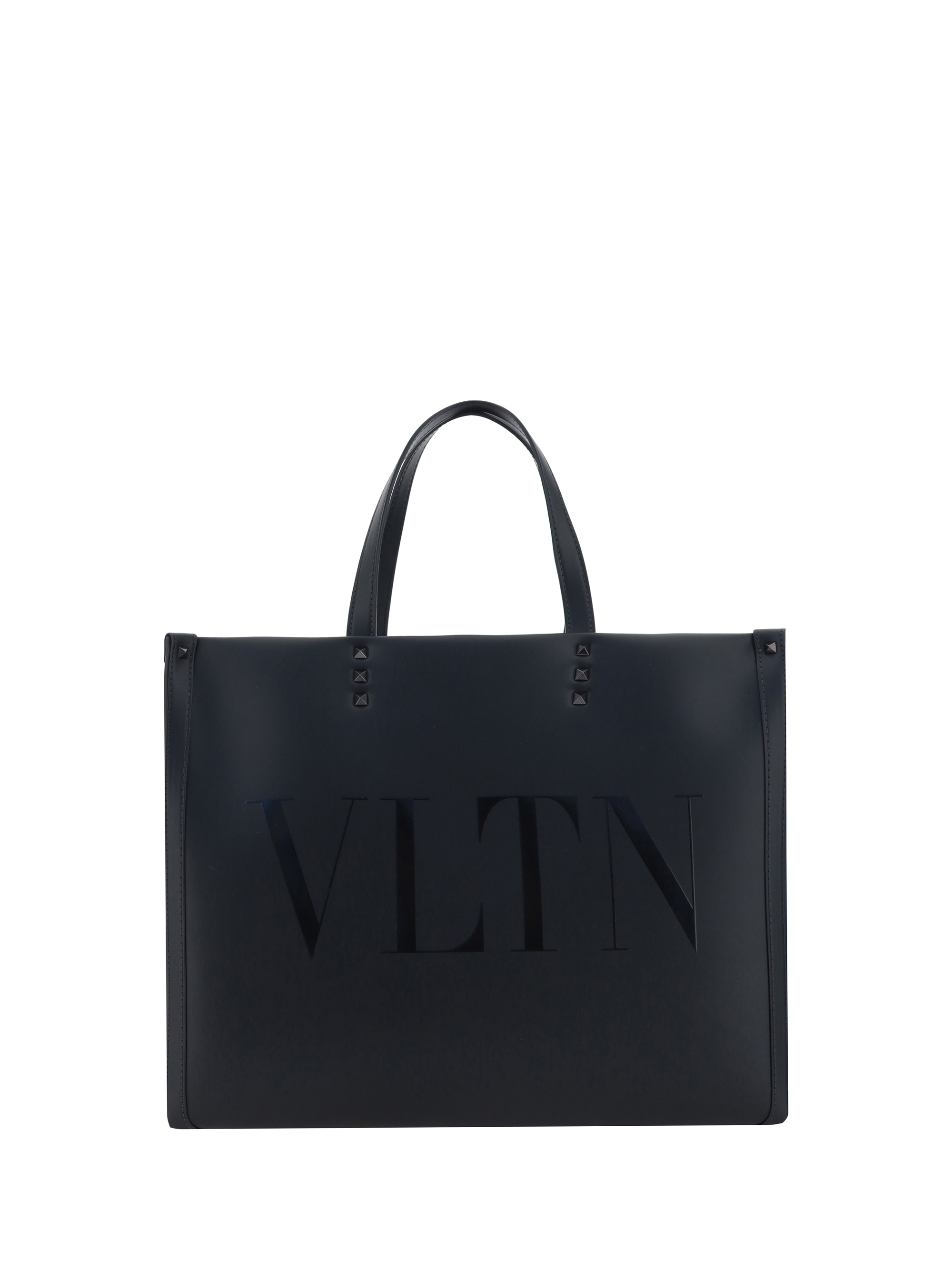 Shop Valentino Medium Tote Handbag In Nero