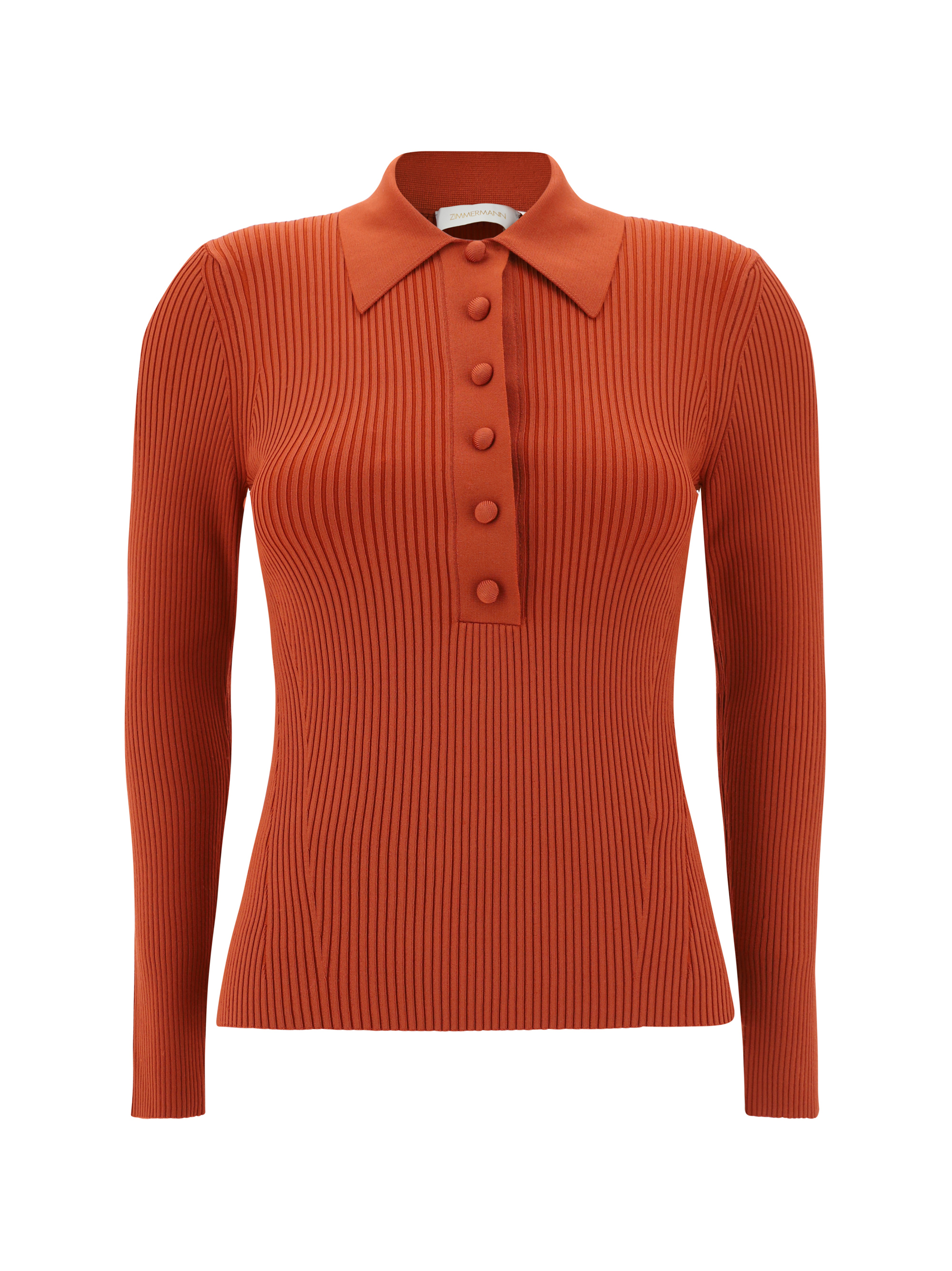 Shop Zimmermann Polo Top In Spice